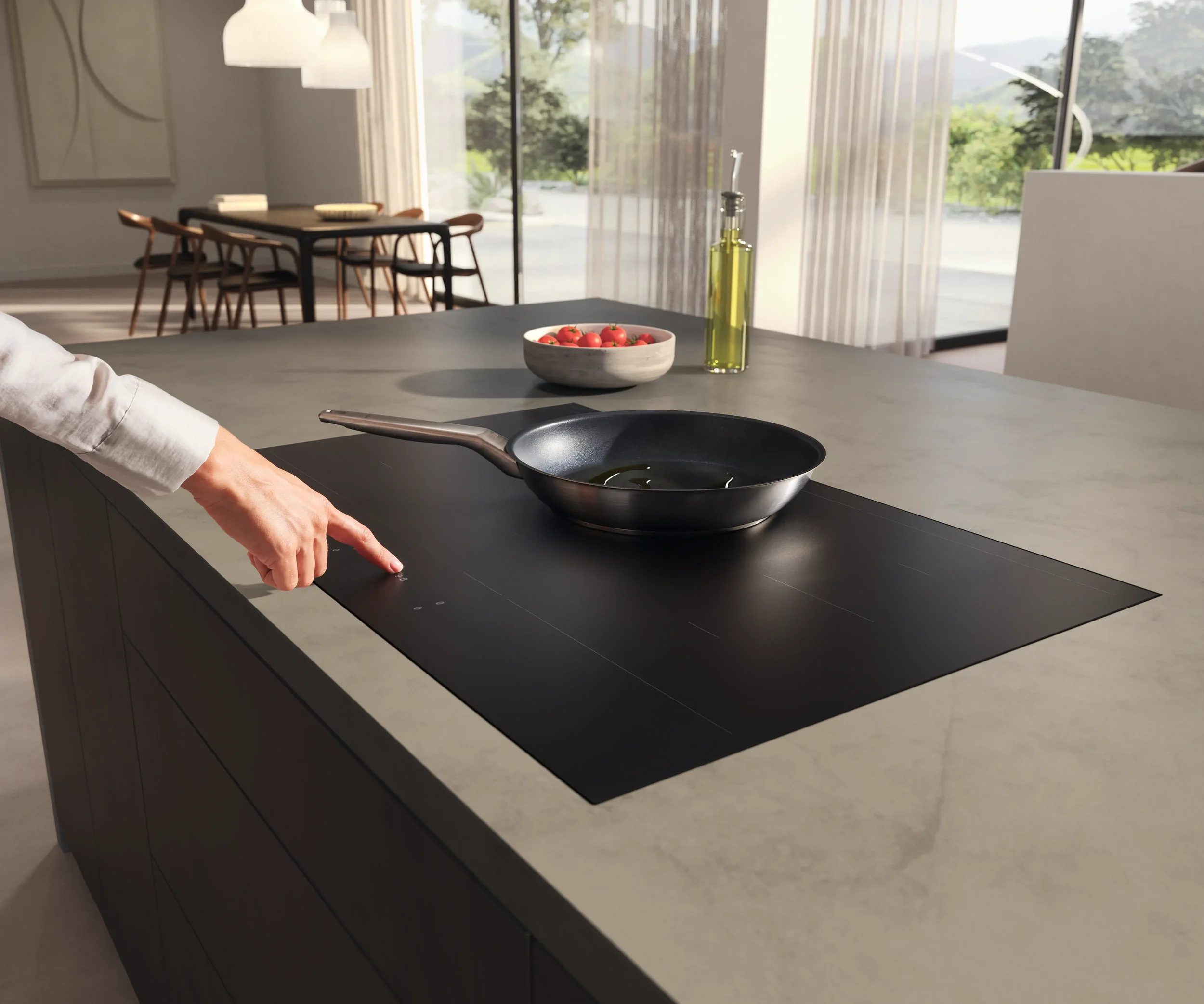 Integrated Miele Hob