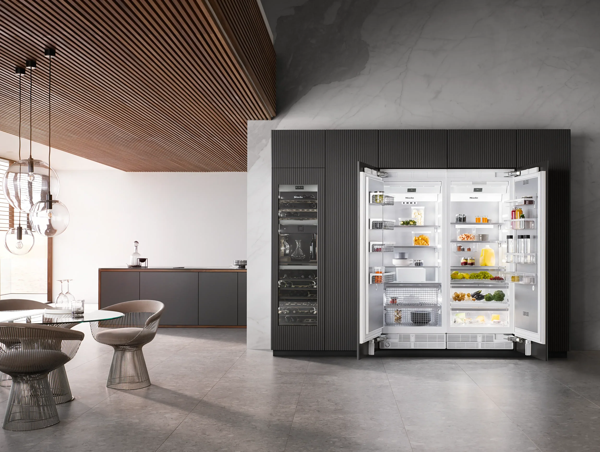 Integrated Miele Fridge Freezer