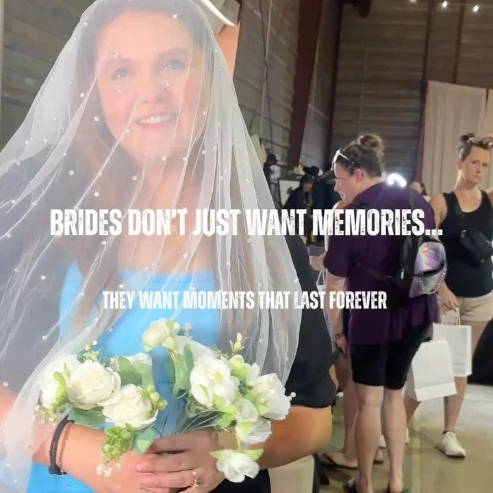 Brides don&rsquo;t just want memories ,they want moments that are stunning timelessly beautiful and last forever . ✨📲
Let&rsquo;s be real your photographer captures the posed photos.
But who&rsquo;s capturing the vibe?
The laughter, the motion, the 