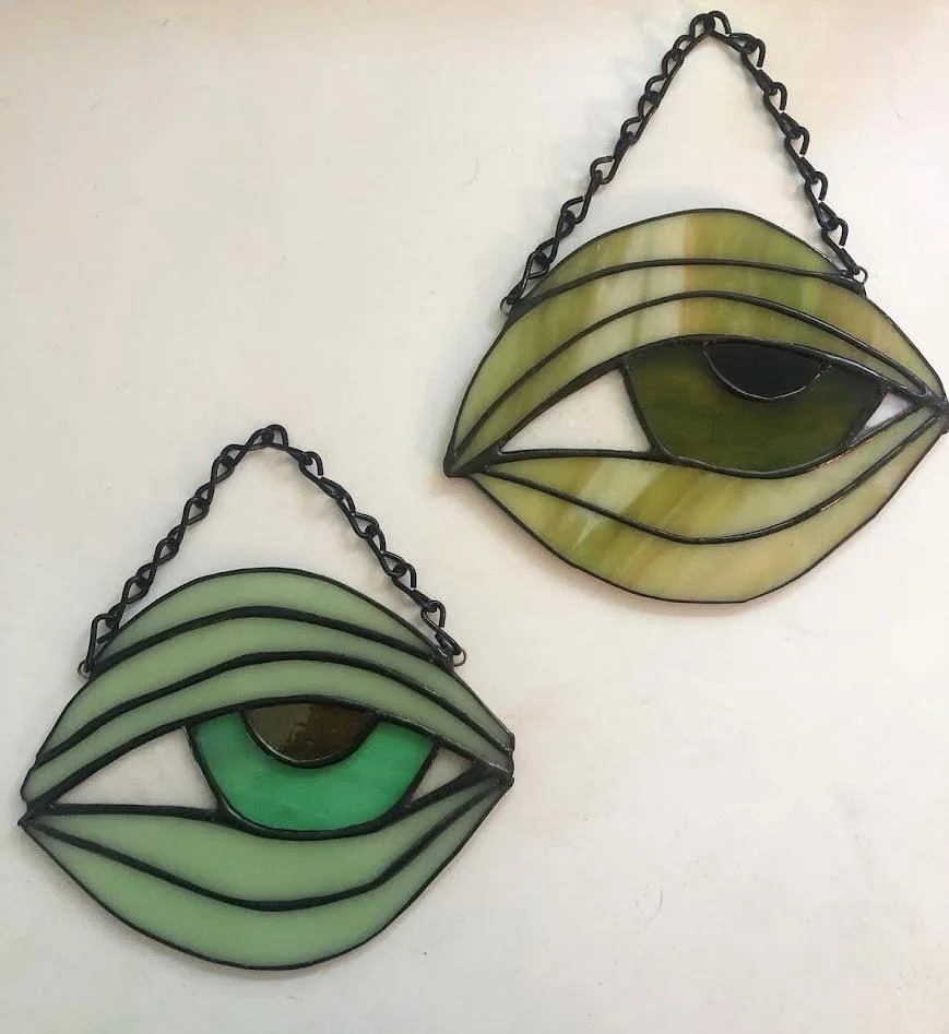 Join me in the stained glass making process……