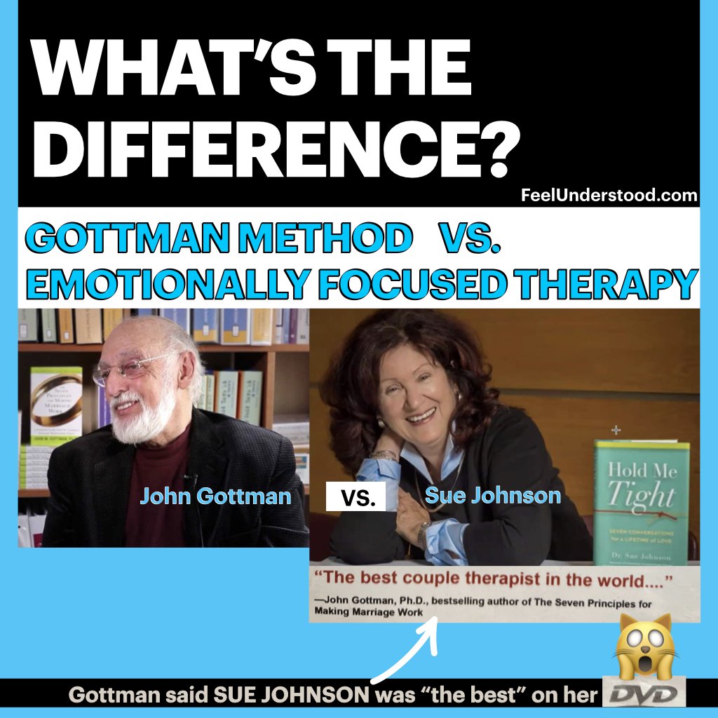 Is Gottman Method or Emotionally Focused Couples Therapy (EFT) Better?