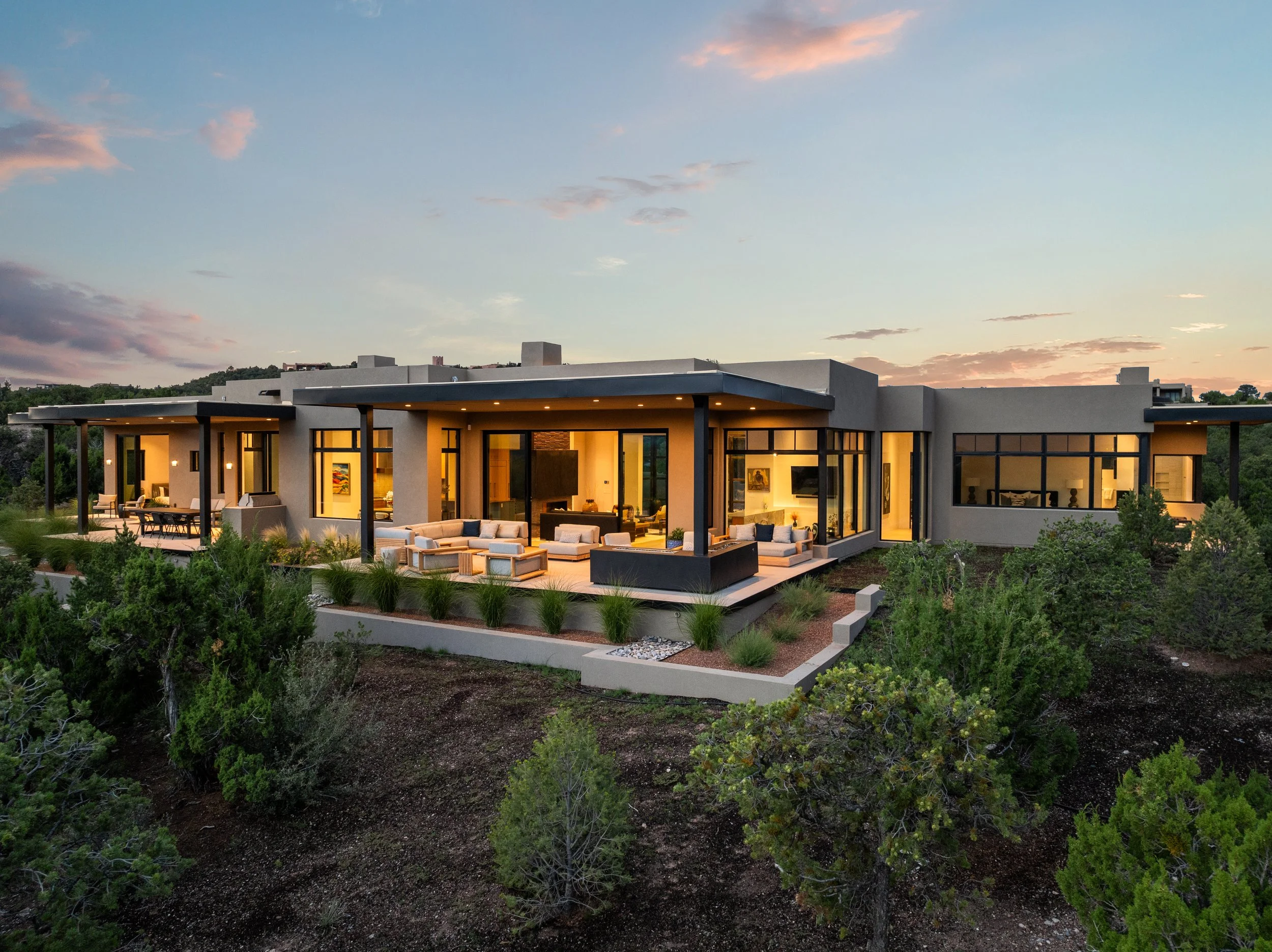 Twilight exterior