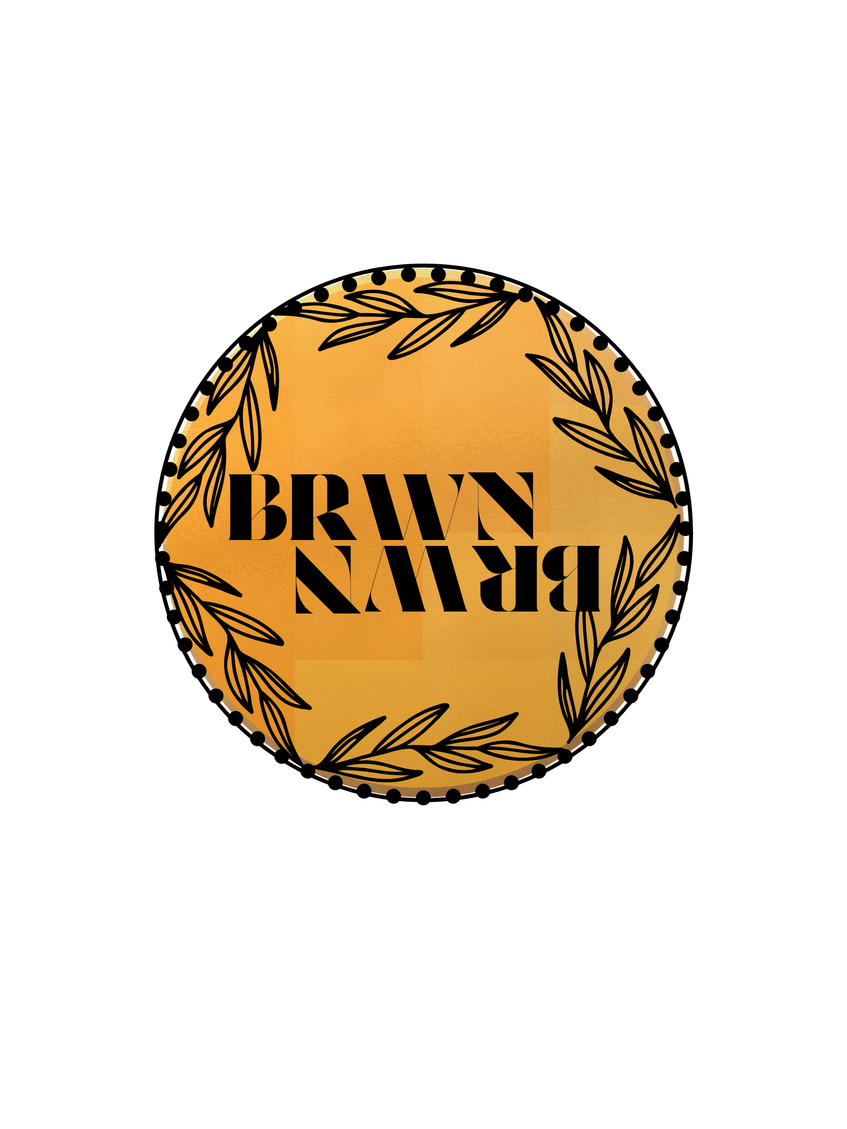 Circle BRWN Stickers - 7.png