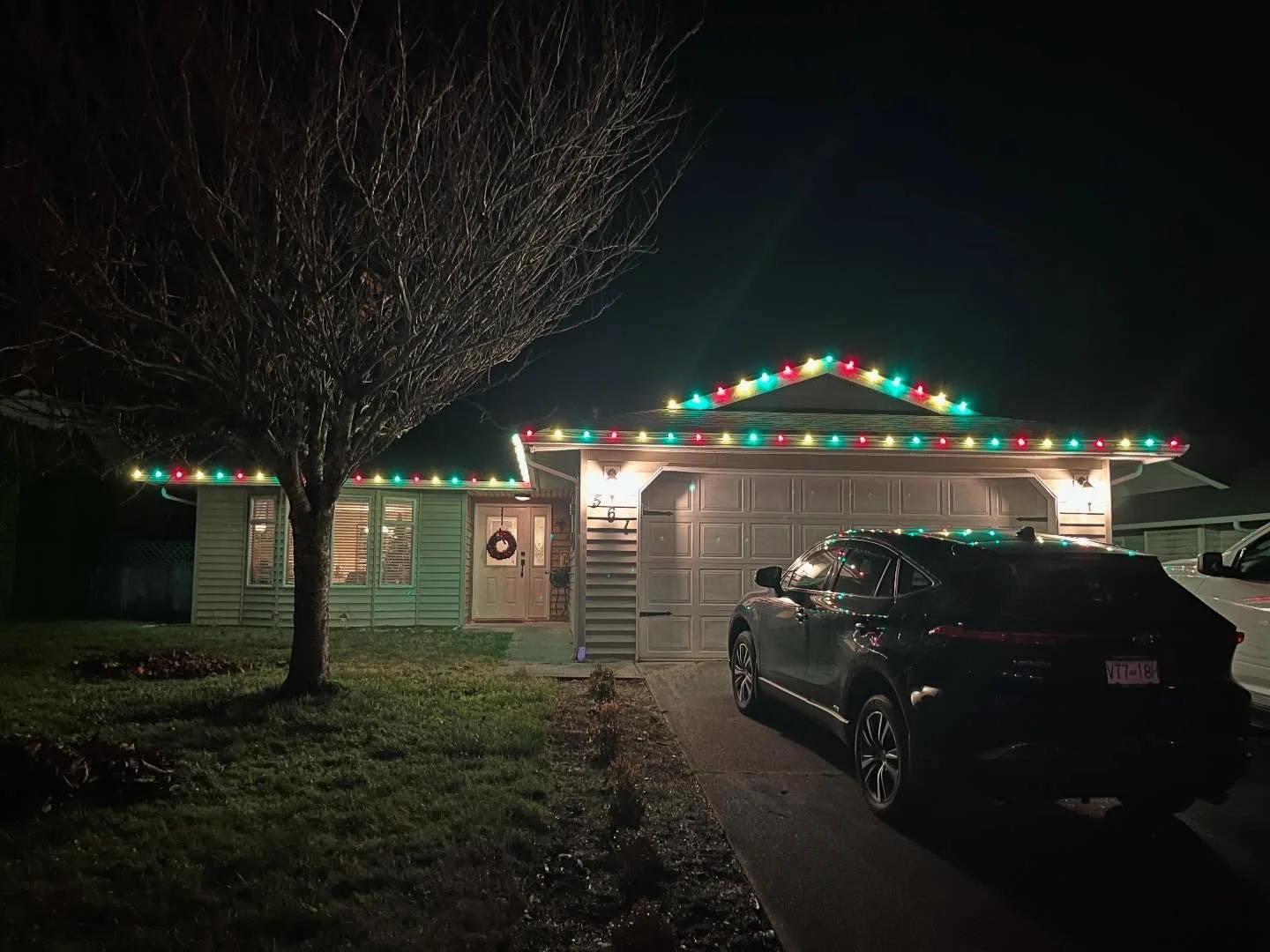 Christmas glow activated.