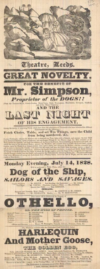 Dickens and Dog-Drama: the Walworth Dog meets the Uncommercial Traveller