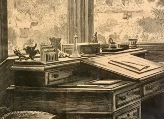 Dickens’s Desk-World of “little familiar objects”  