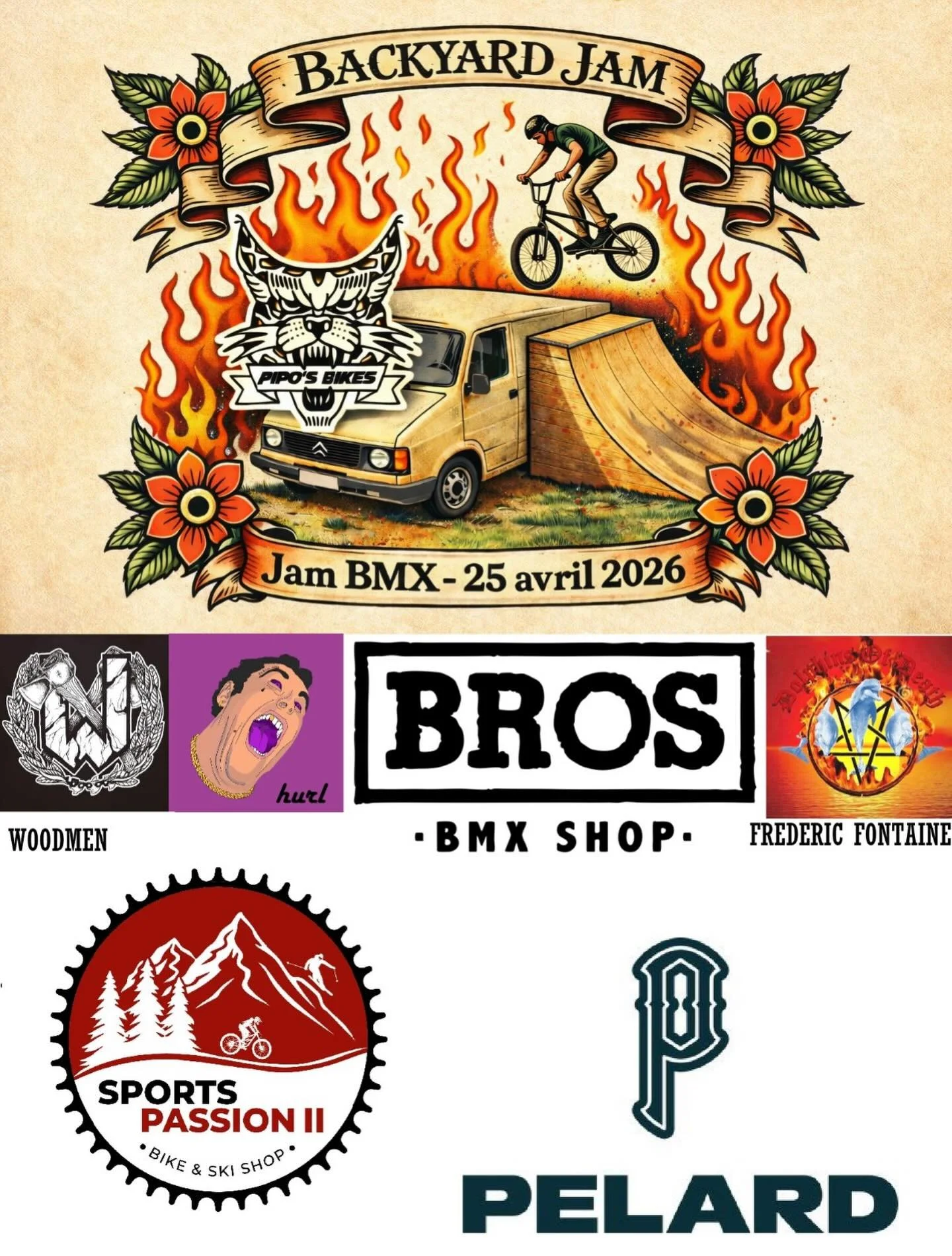 Backyard jam de printemps arrive ! et &ccedil;a va envoyer du lourd 🤘🚴&zwj;♂️

📅 Samedi 25 Avril 2026
📍 11 La Fourri&egrave;re Lyris le val d&rsquo;ajol @hurlllll @sports_passion2 et @pelardbike seront pr&eacute;sents pour vous pr&eacute;senter l