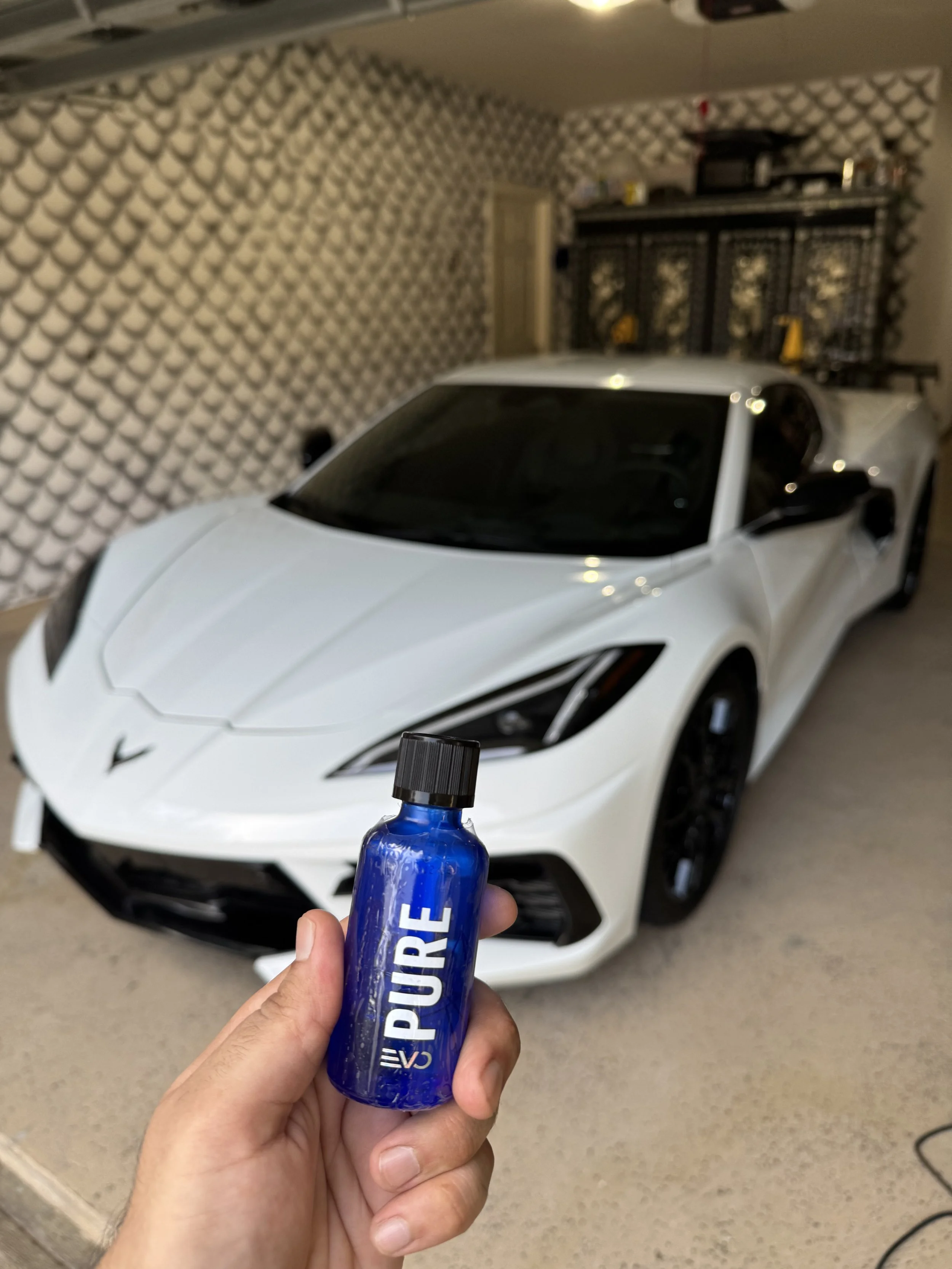 C8 Corvette after getting Ceramic Coated