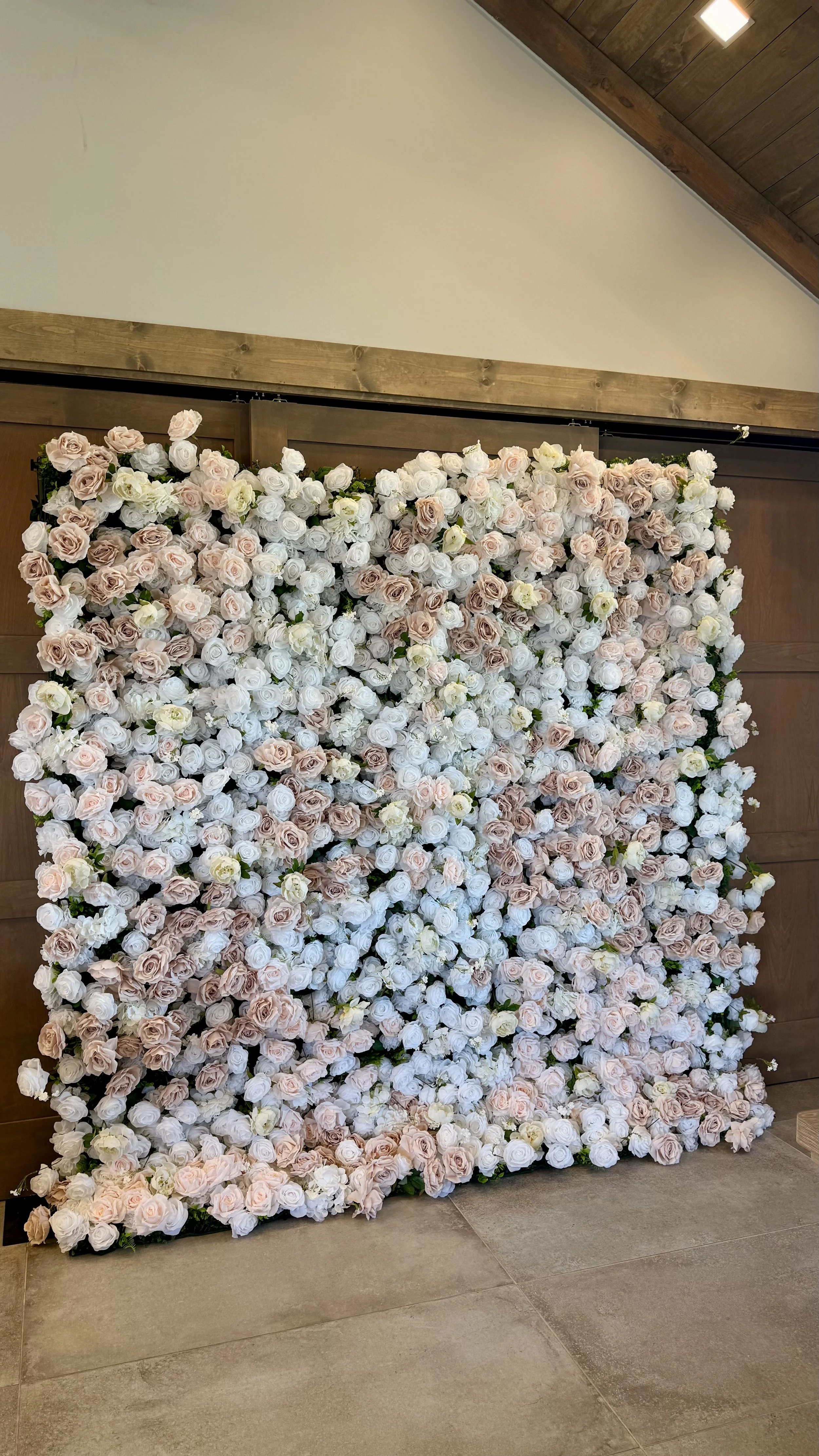 Soft Bloom Floral Wall