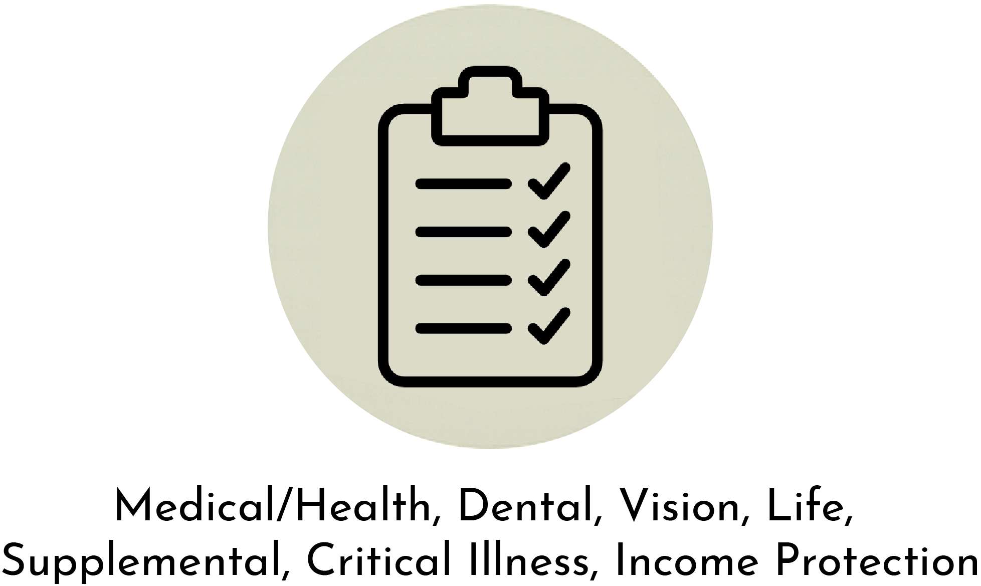 A clipboard with checkmarks indicating completed tasks or items.