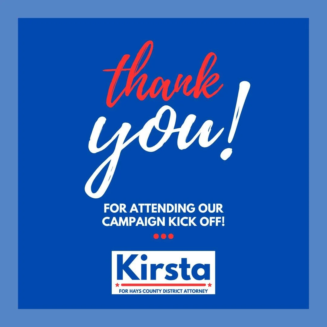We had such a wonderful time spending time with you yesterday evening at our campaign kick off! Thank you for coming out to support us!