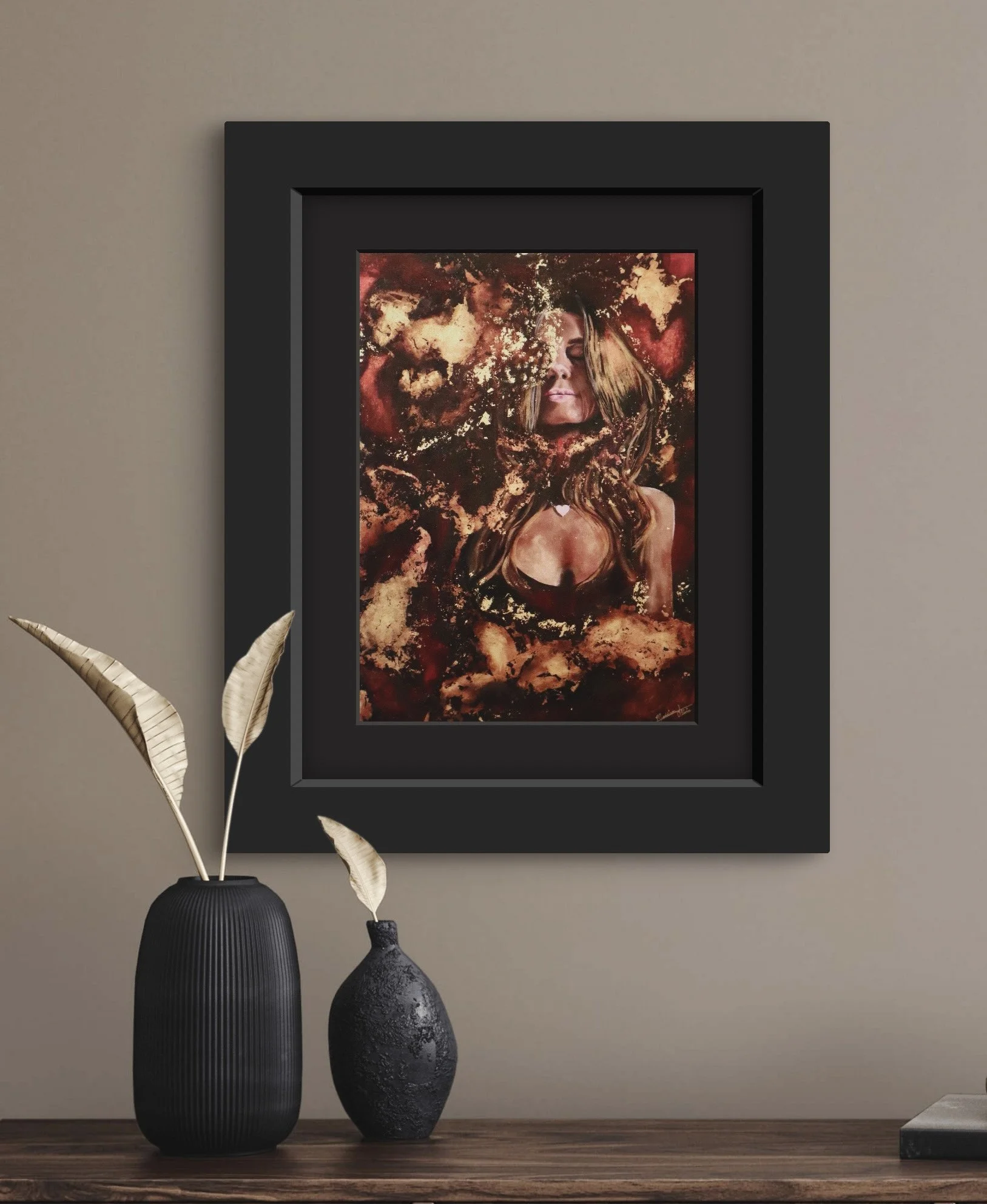 Golden Warrior 7x5 Giclée Art Print