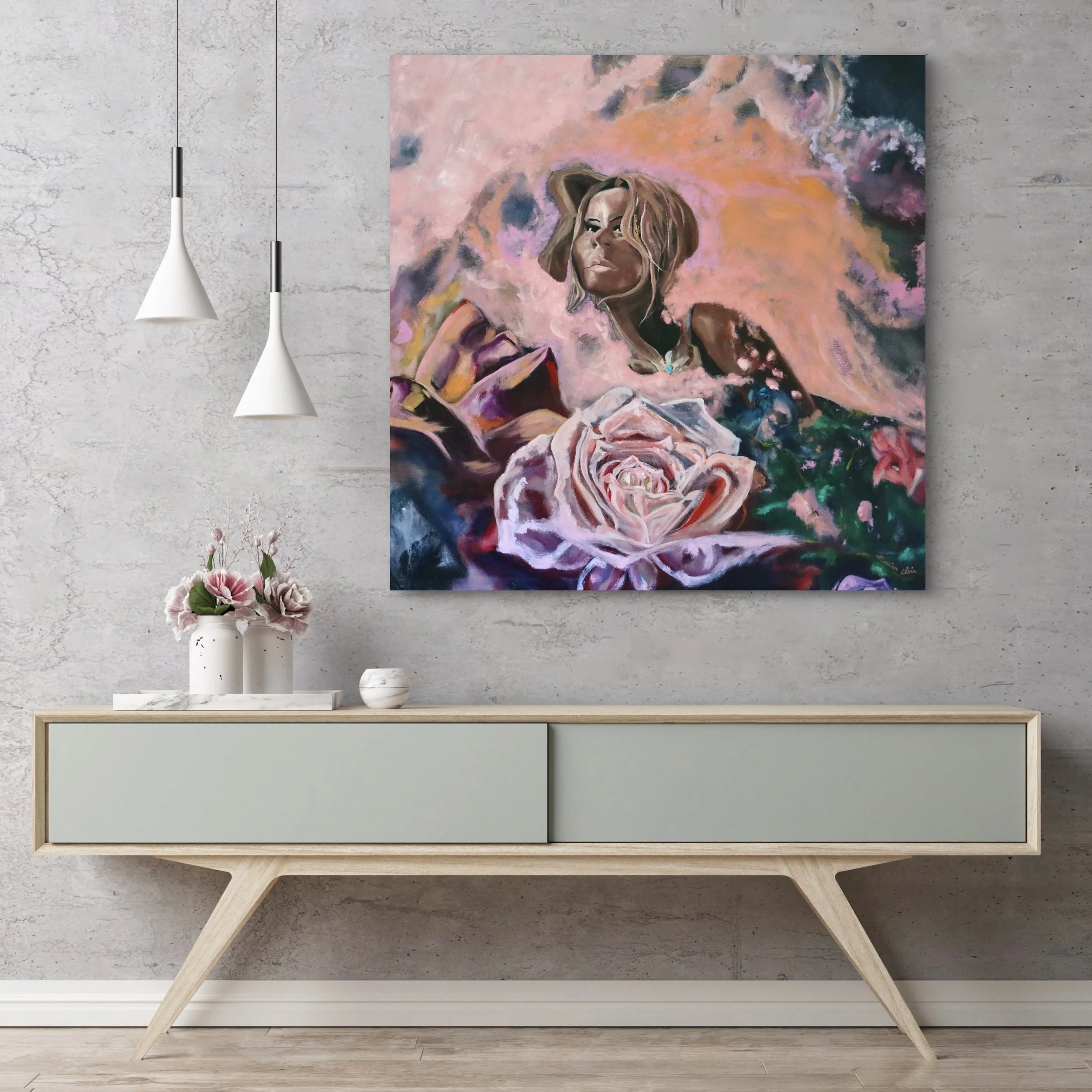 Rose Garden in the Clouds