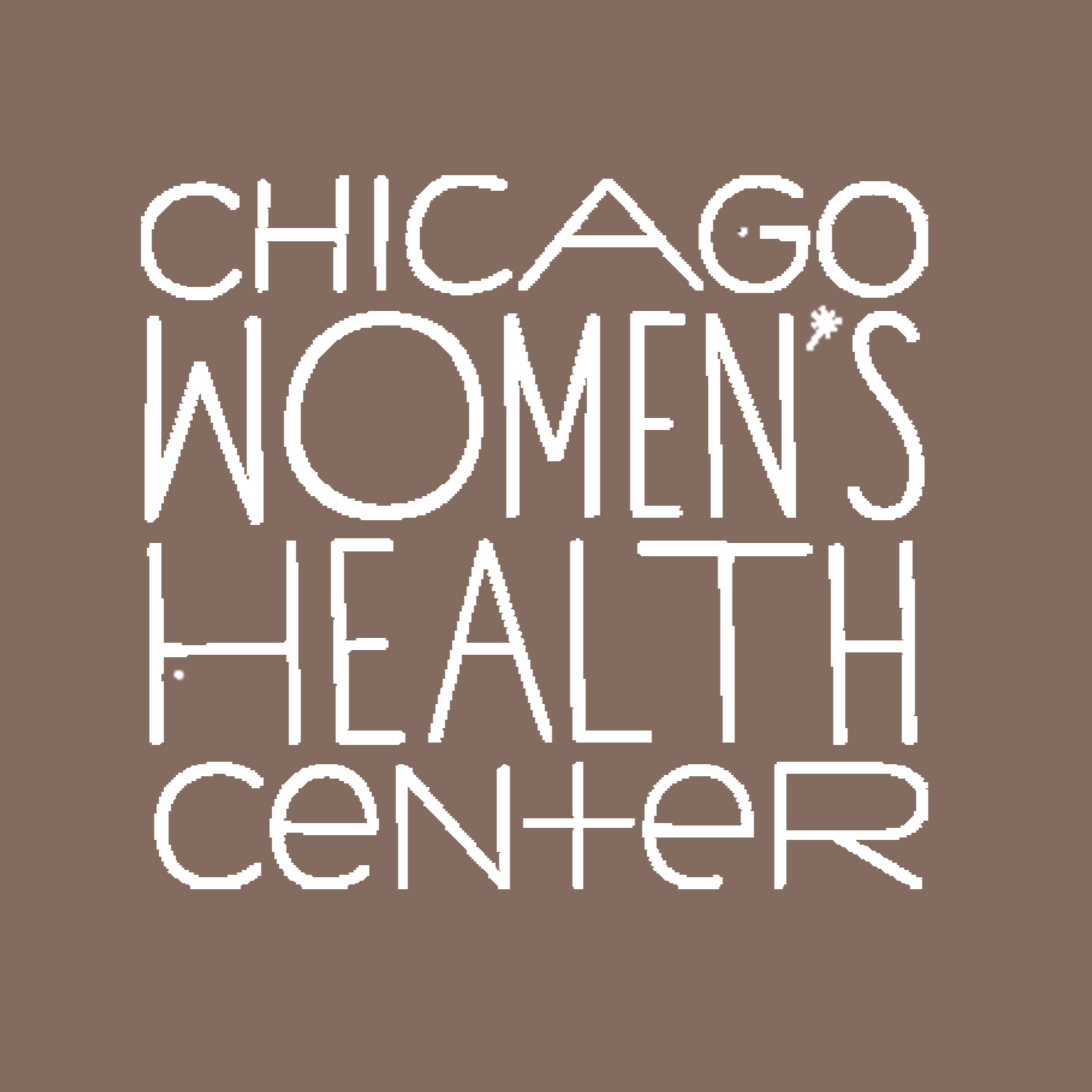 White text on a brown background reads 'CHICAGO & LOUVRE'S' with the rest of the text obscured.