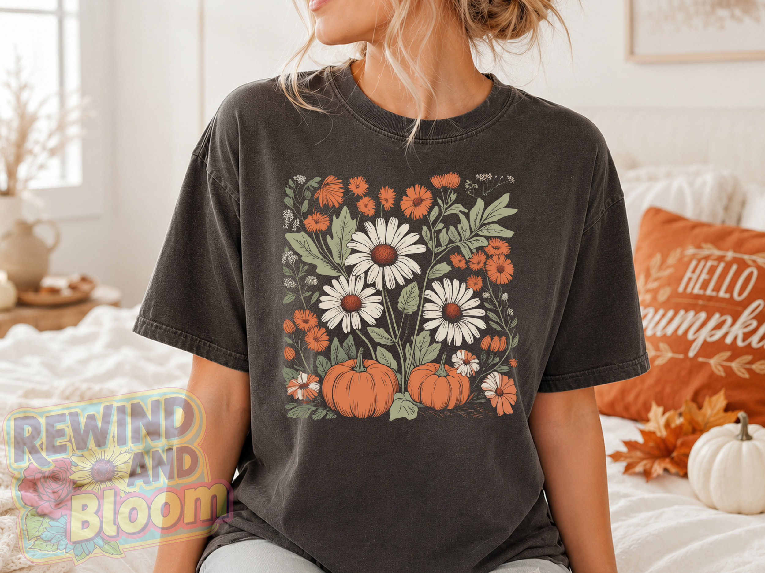 Flowers and Pumpkins