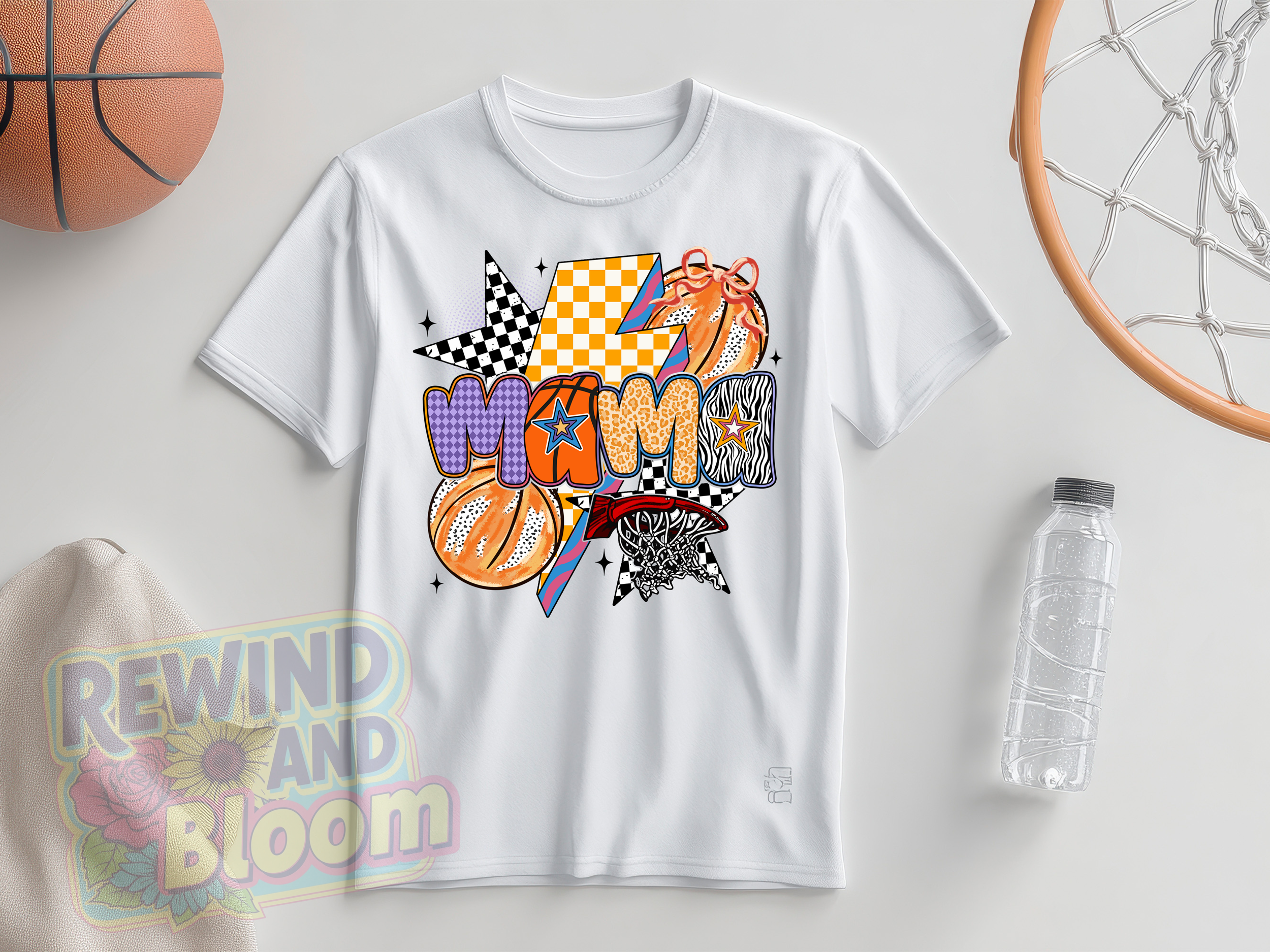 Retro Mama Basketball