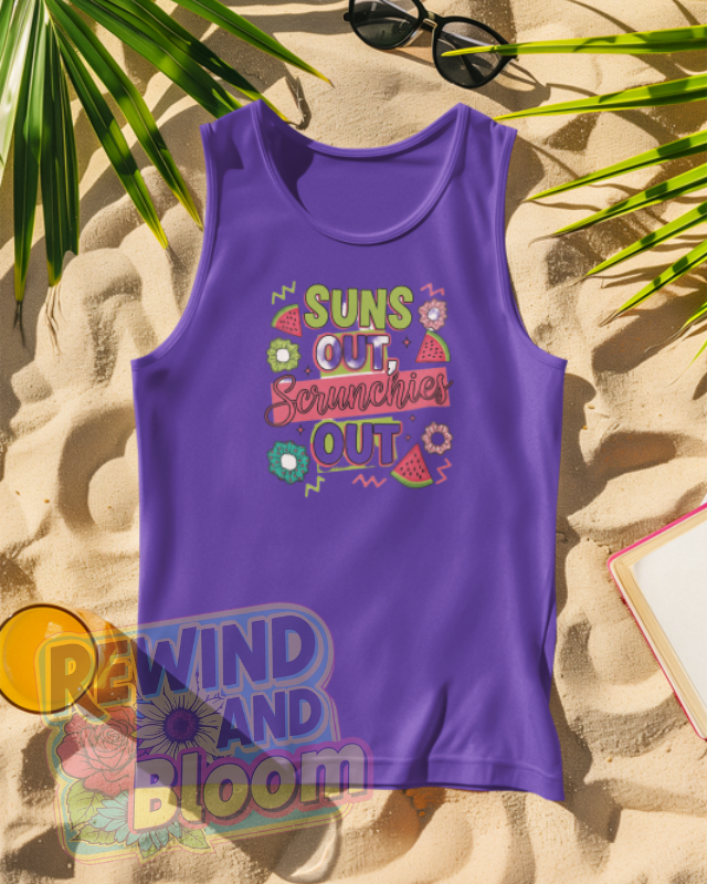 Suns Out Scrunchies Out