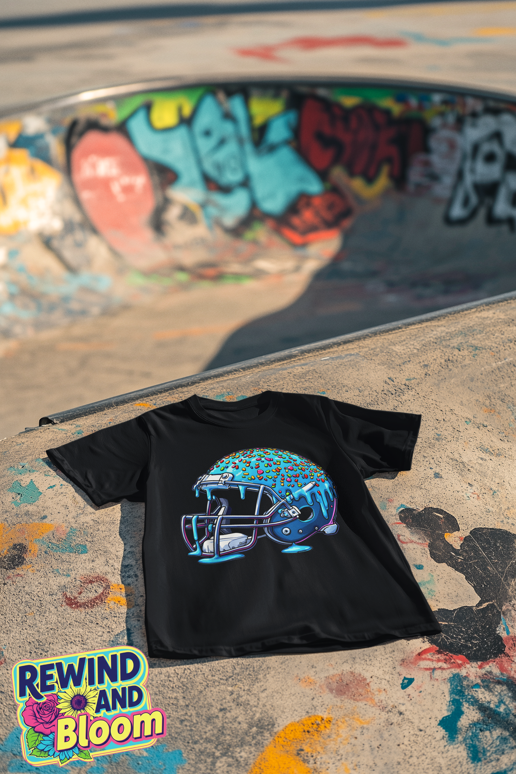 Blue Helmet Drip
