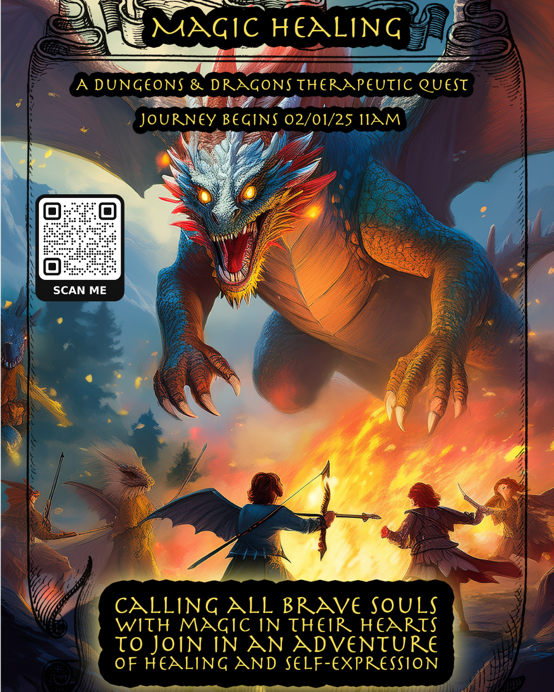 Dungeons and Dragons Therapeutic Group- Meets Weekly