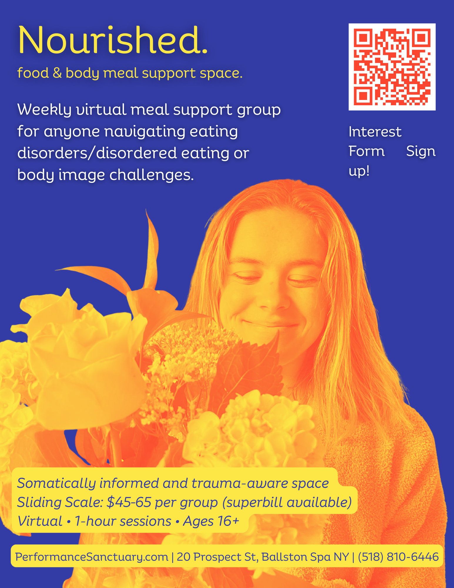 Nourished: Weekly Virtual Meal Support Group 