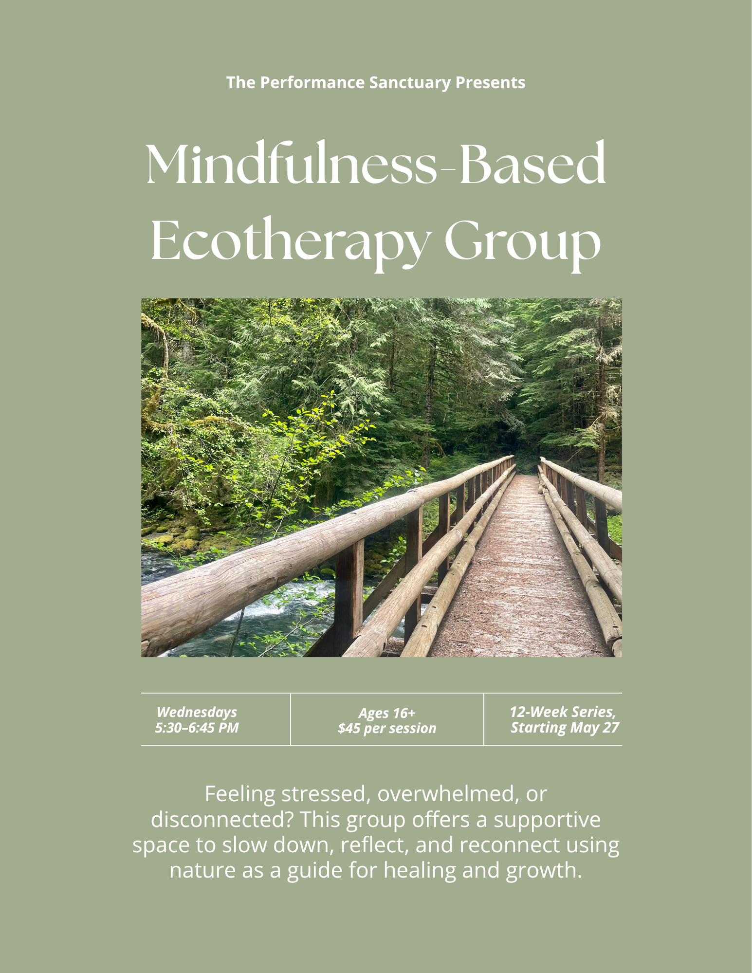Mindfulness-Based Eco Therapy Group