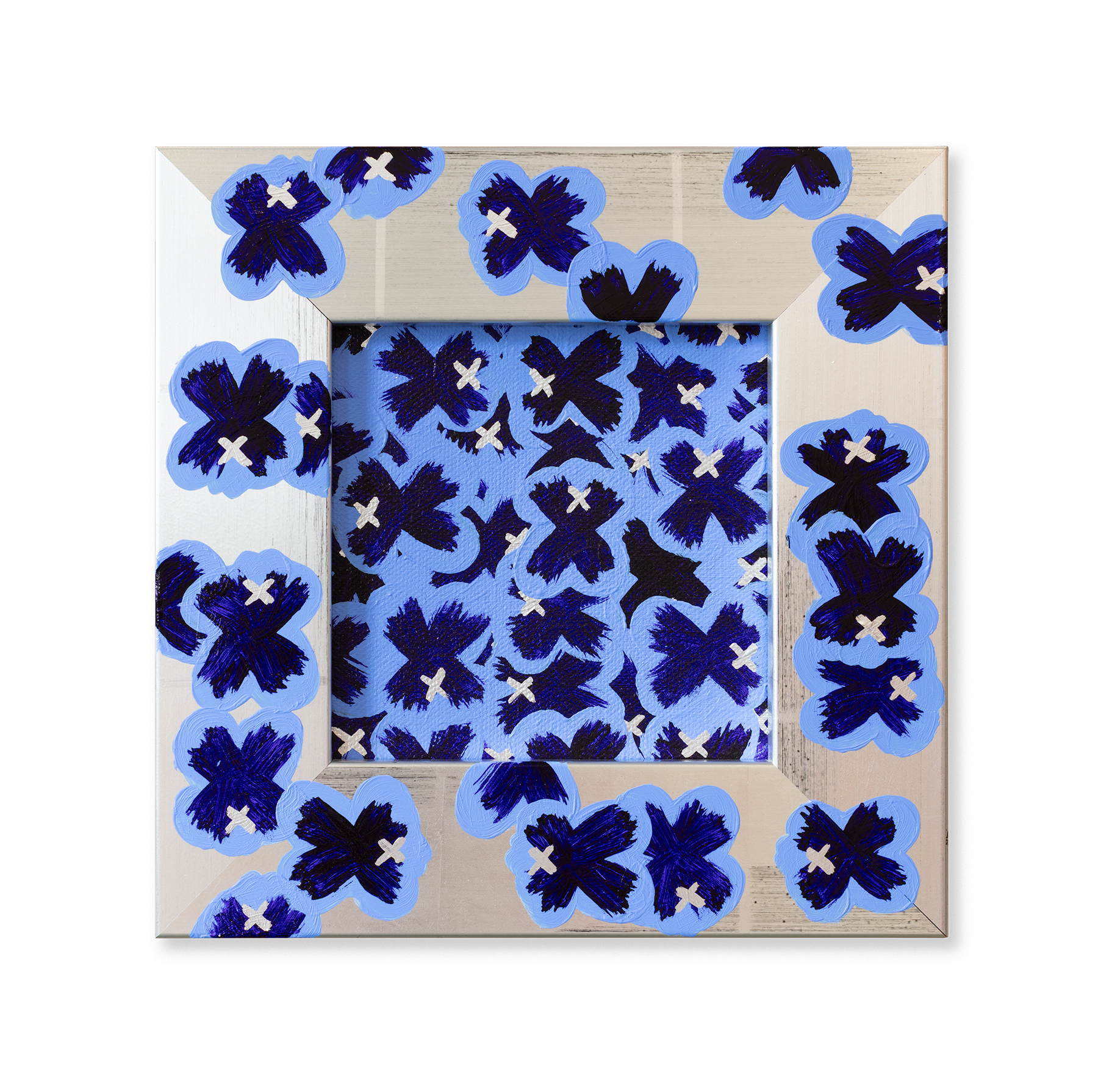 Ultramarine on Silver (5x5)