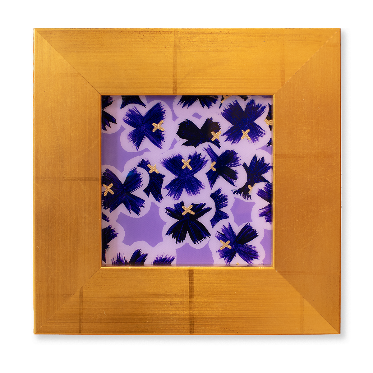 Lilac on Purple (5x5)