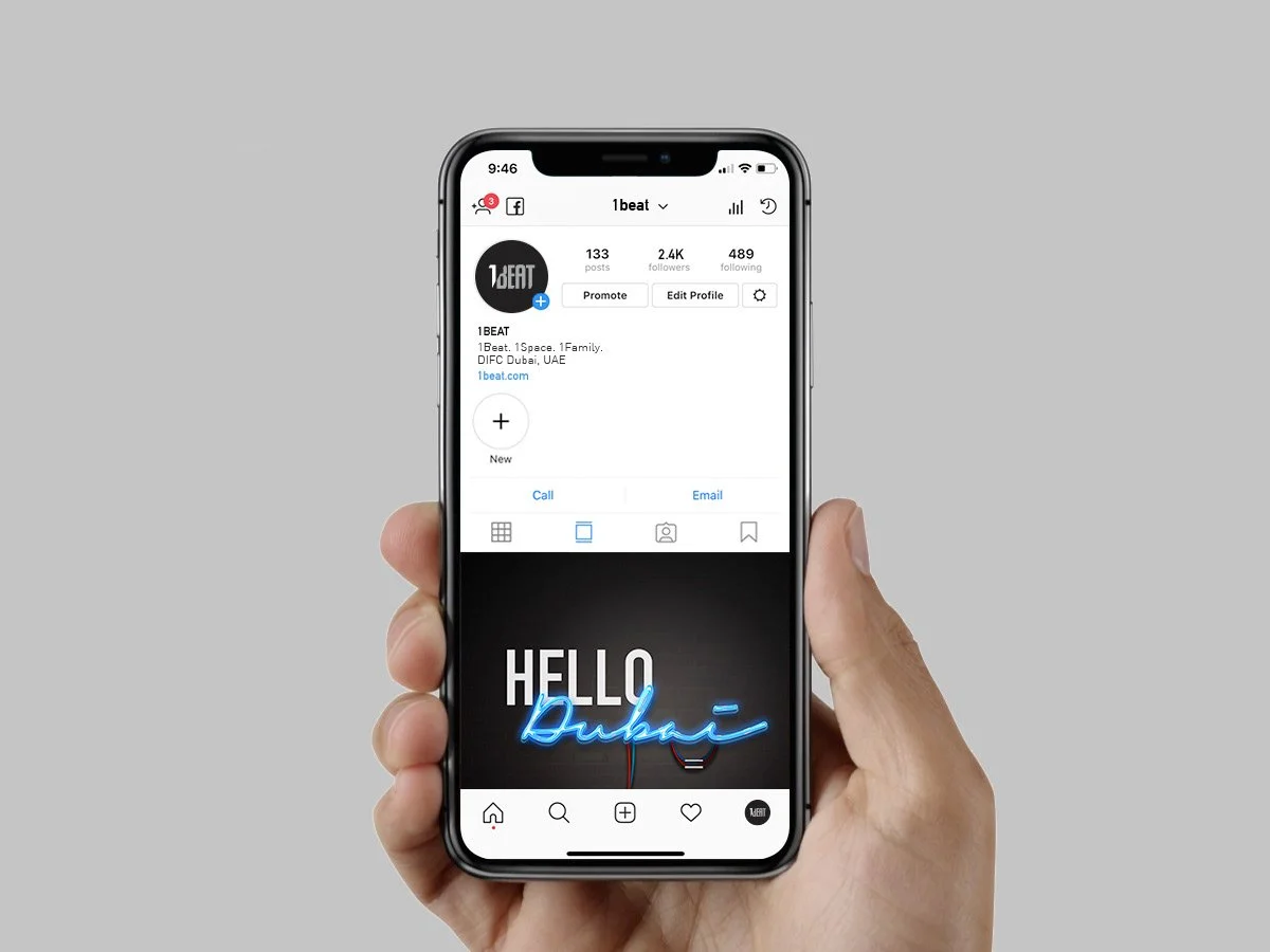 Social Media introduction post