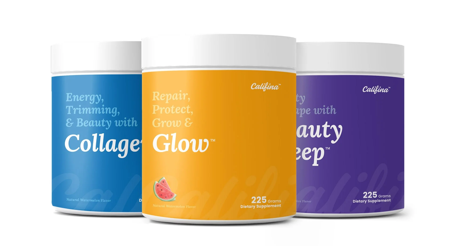 Label design for beauty supplements