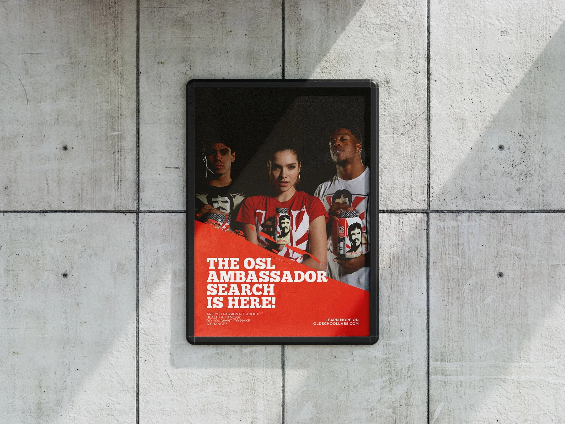 Poster design for ambassador recruiting