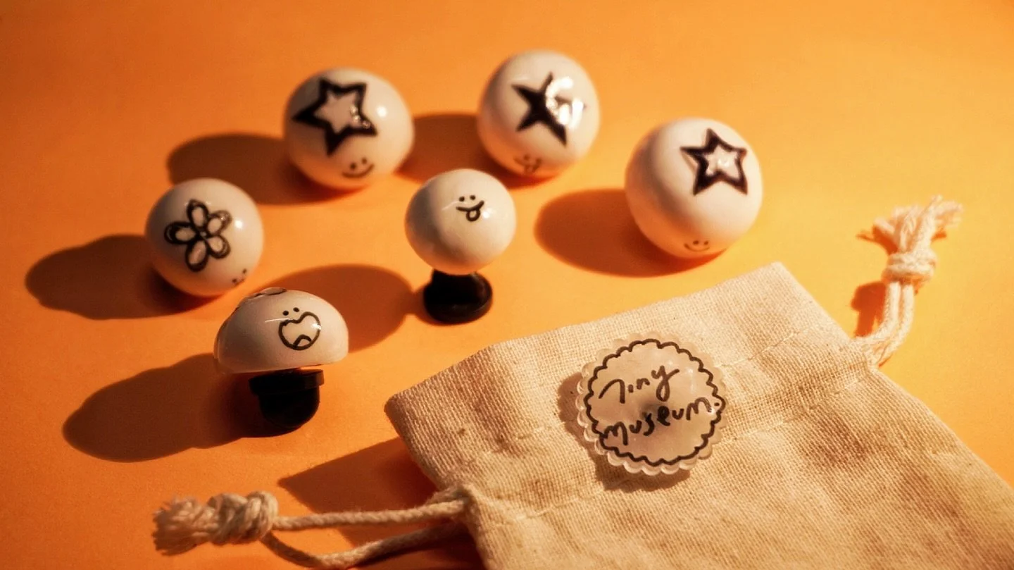 Here&rsquo;s your buddy stones! ⋆⑅&deg;₊

You can take your Buddy Stone anywhere you go! This cheerful clay pin is the perfect companion, ready to offer a little colorful support whenever you need it. Attach your Buddy Stone to your jacket, backpack,