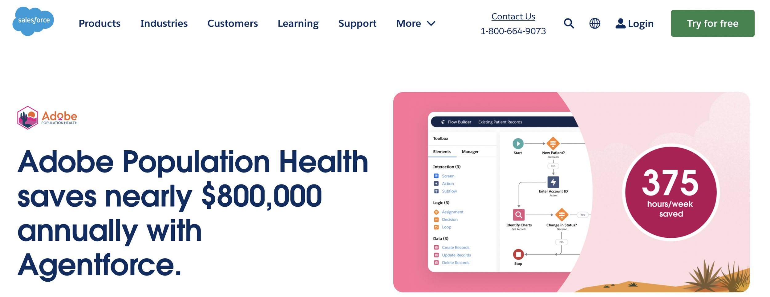 Adobe Population Health Customer Story