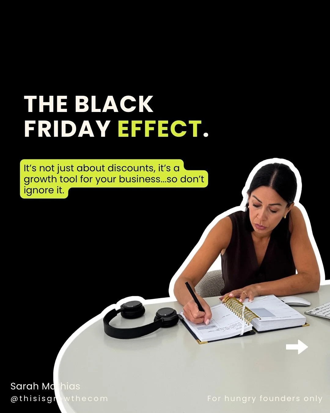 This year for Black Friday I&rsquo;m helping you to stop guessing and start strategising. I&rsquo;m basically telling you exactly what to do.

I&rsquo;ve created a complete guide that breaks down everything you need to know.

Comment or DM the word B