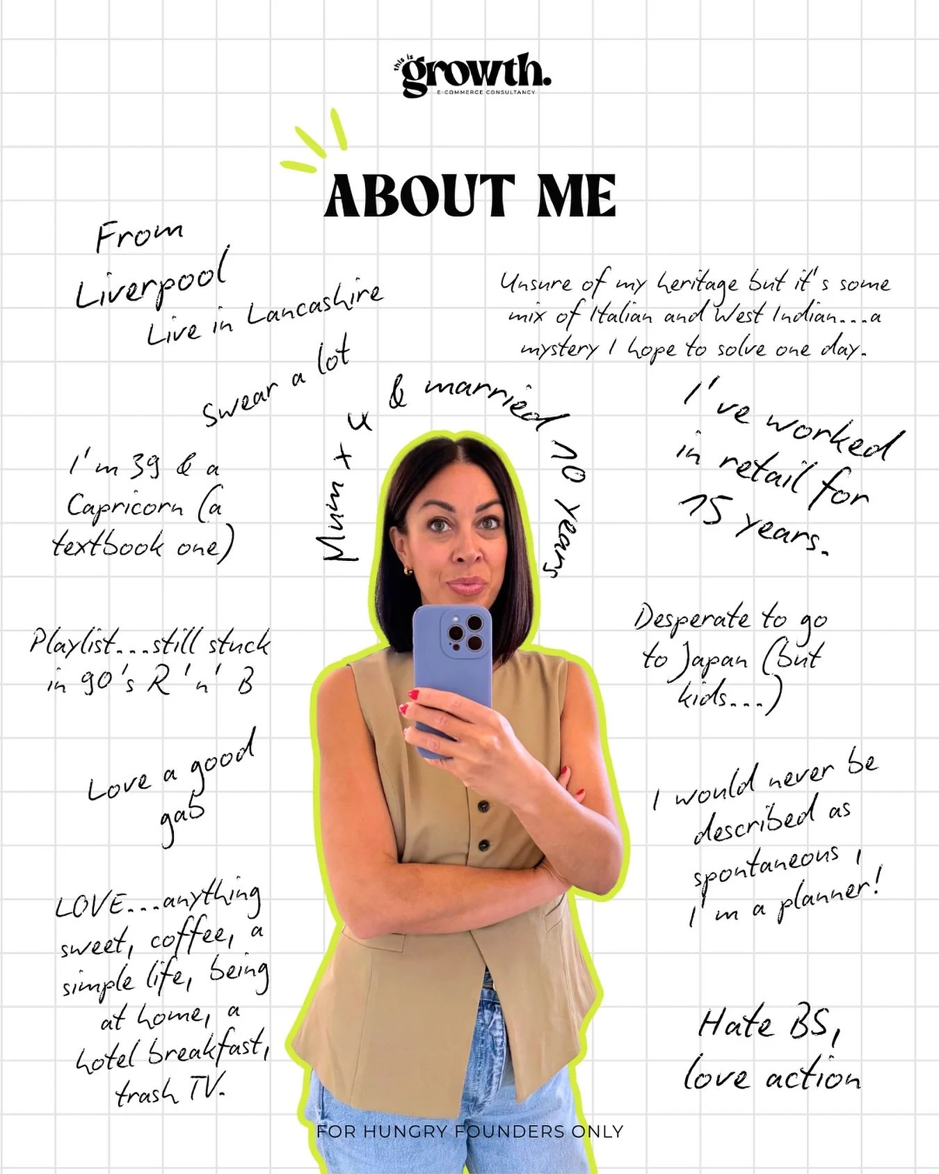 Hiii 👋🏼 A little intro from me.

If you&rsquo;re new here, I&rsquo;m Sarah Mathias (pronounced Ma-thigh-us). And no, it&rsquo;s not Greek (the confusion of one of the points on here ⬆️ combined with my married name 🤪&hellip;something I&rsquo;m oft