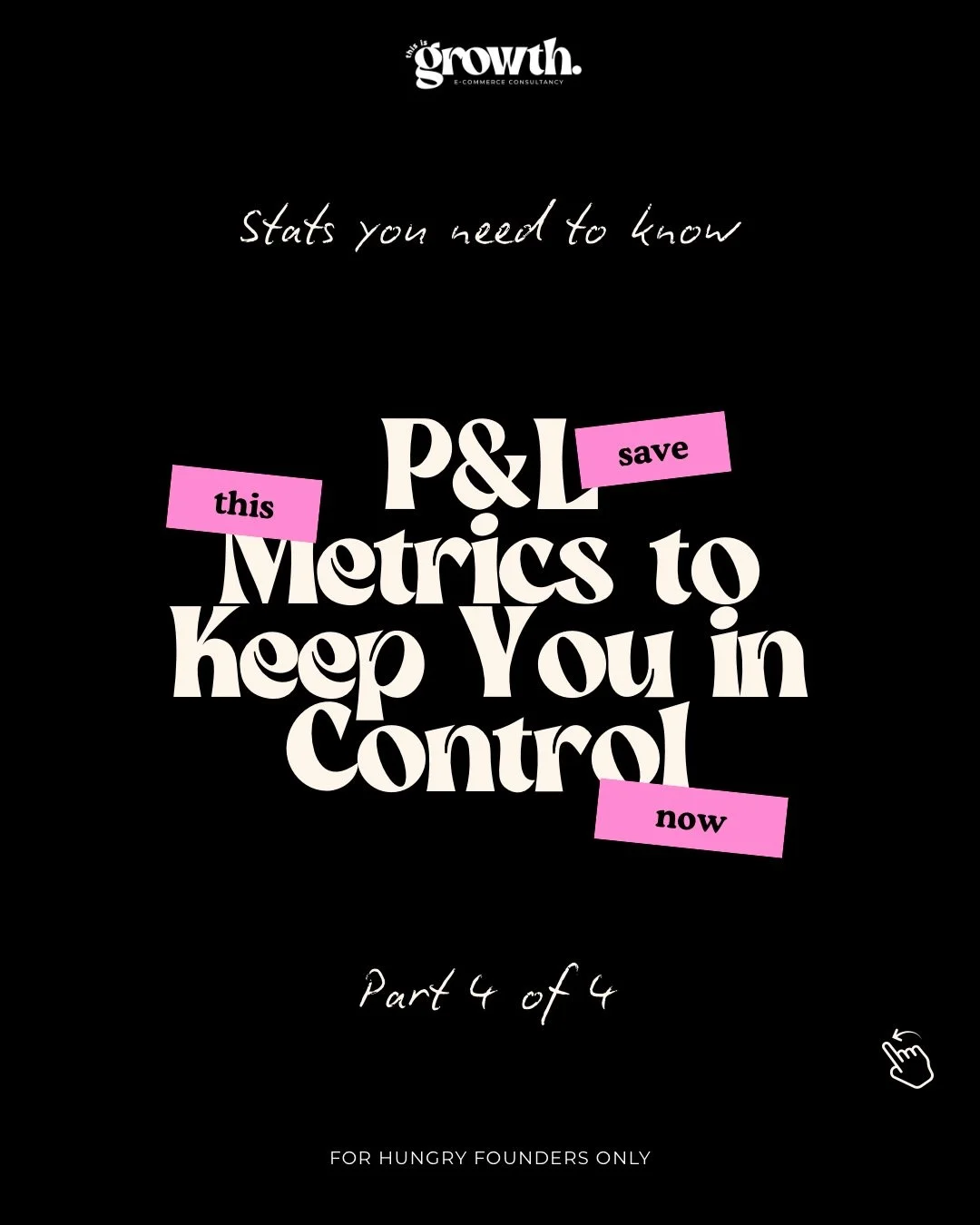 📌 I&rsquo;ve put together a crib sheet of key metrics for you - it includes what they are, why they&rsquo;re important and how to calculate them.

This is part 4 of a series of 4 posts so make sure you catch them all. 

Comment METRICS on this post 