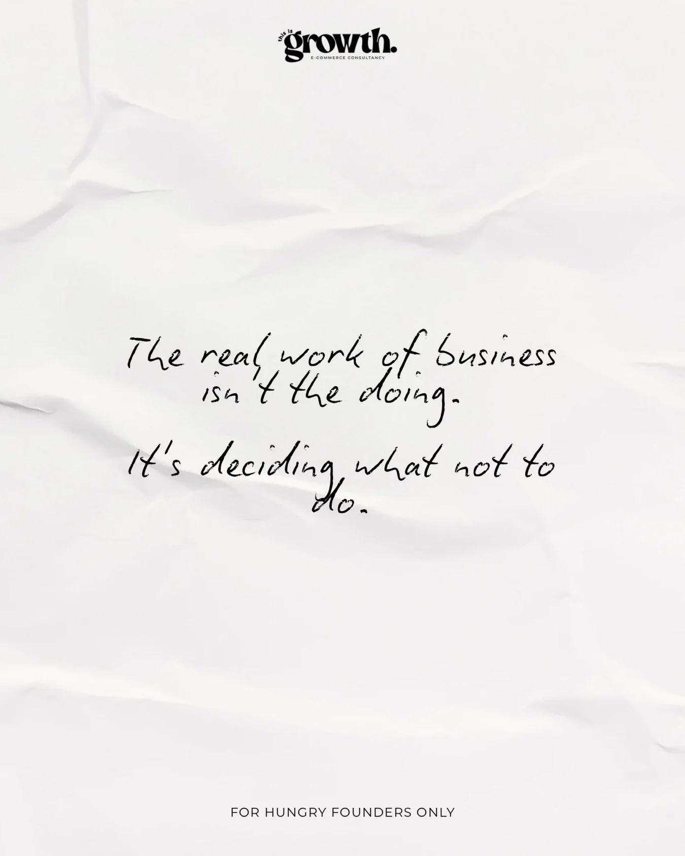 Knowing what to give your attention to and being able to say no can save you years 🤯
