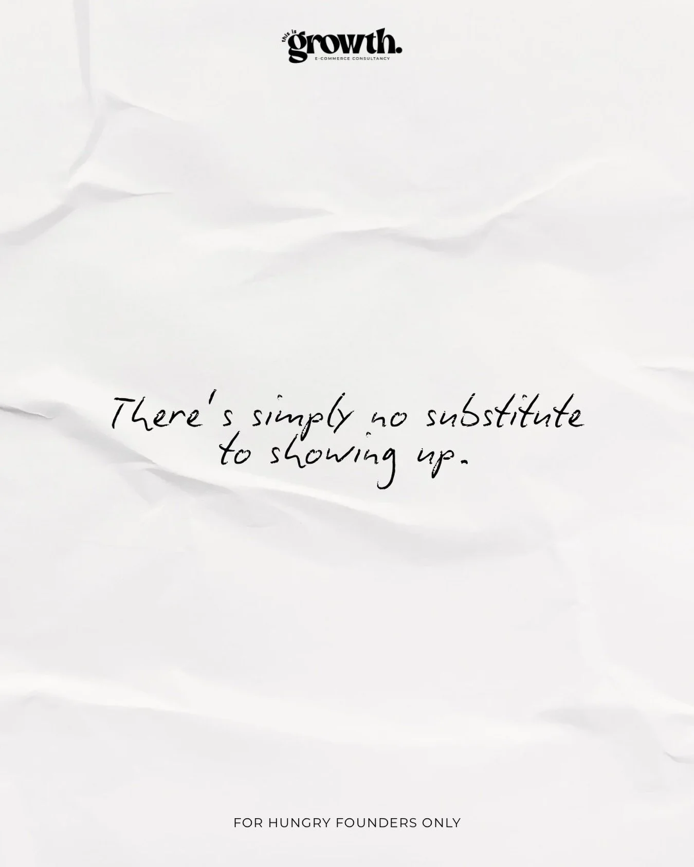 To all of you who show up day in day out. Fighting battles inward and outward whilst spinning a million other plates. Don&rsquo;t give up 💪🏼 

It&rsquo;s as simple and as hard as that!