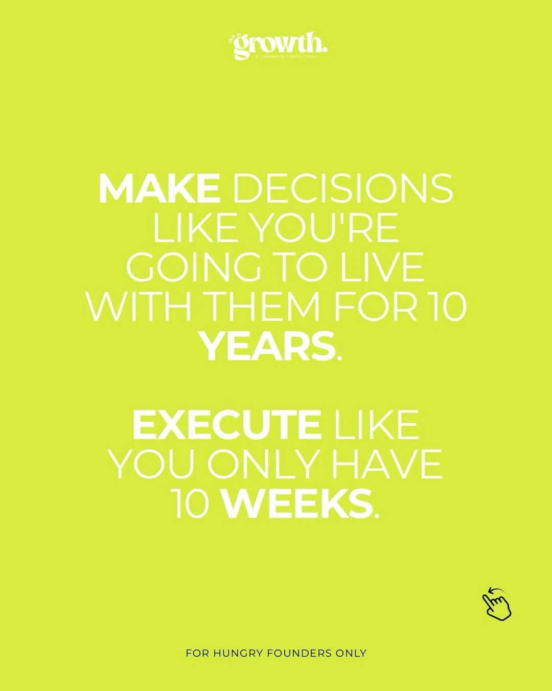 Make a good decision and do the thing ☑️