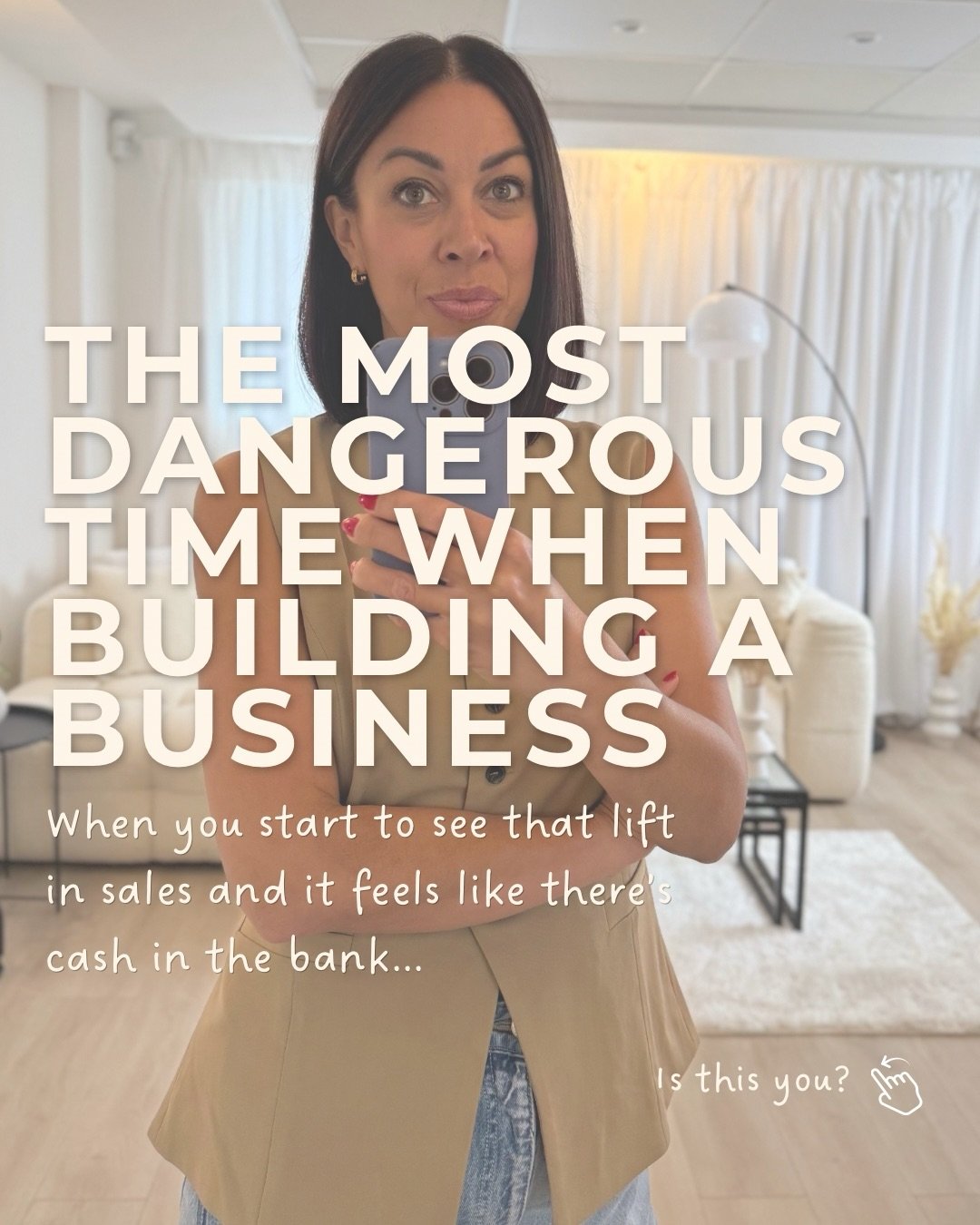 🚩 This is the danger zone! Take note.

I want you to succeed and still be here this time next year so I tell you this with love.

From experience I also find that the founders who love to spend in general as individuals are the most dangerous at thi