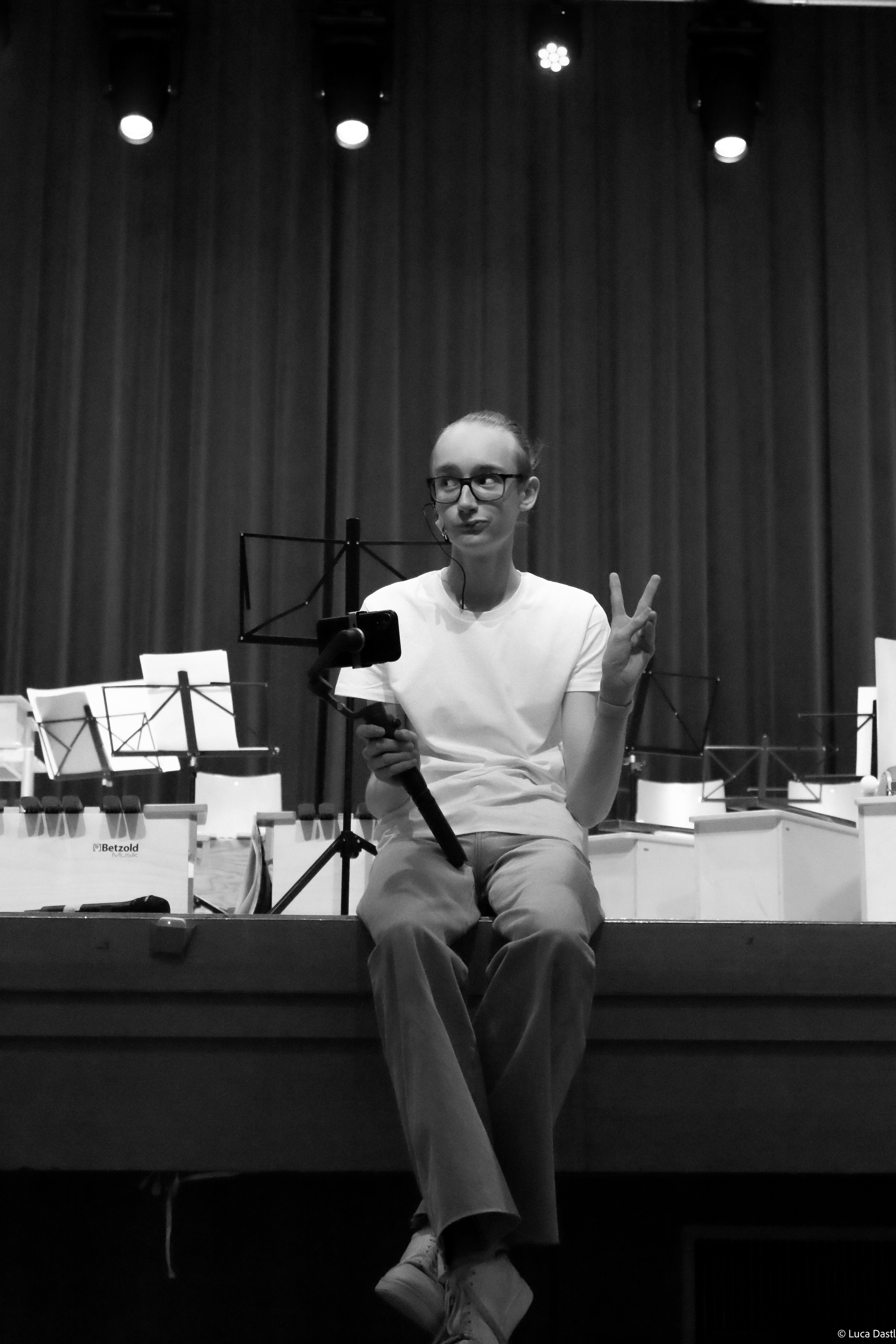 Luca bei Event (MMS Gumpoldskrichen)