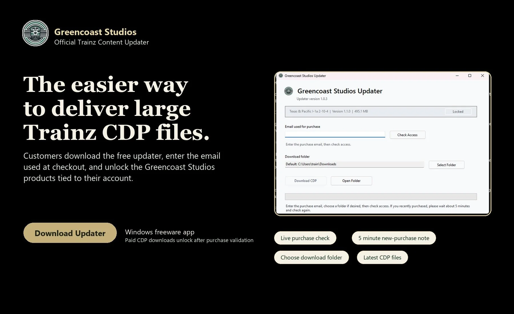 Greencoast Studios Updater