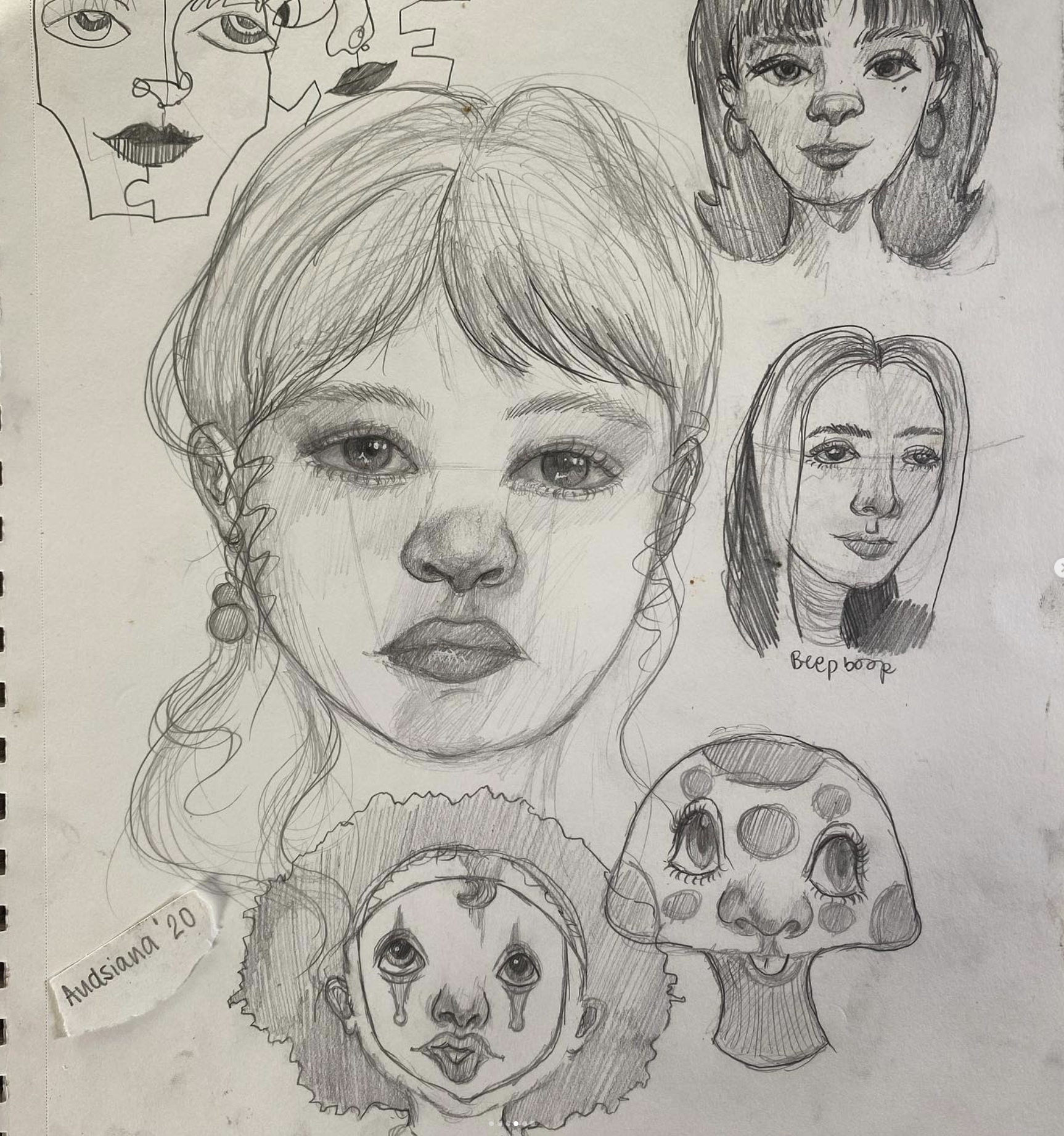 Sketches
Graphite on Paper
8 x 12 Inches
