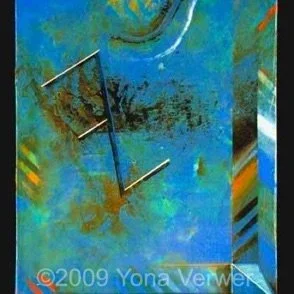 Urim & Tumim - Yehudah 2, Acrylic on canvas,