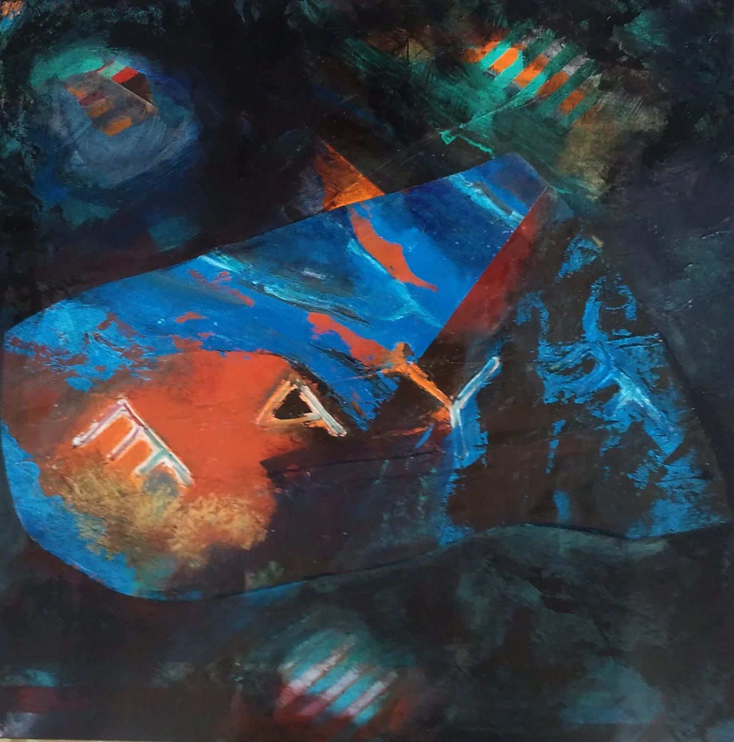 Urim & Tumim - Yehudah 12, Acrylic on canvas,