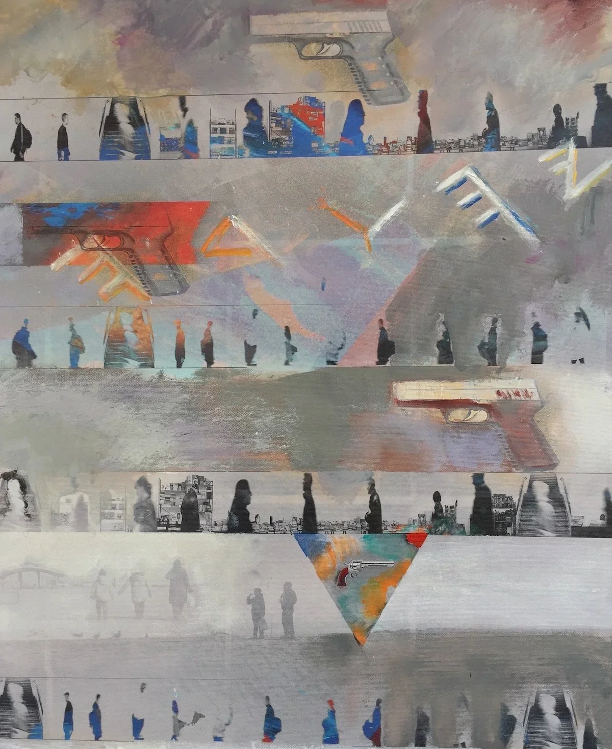 Urim & Tumim 7, Acrylic on canvas, 20 x 16 inches

