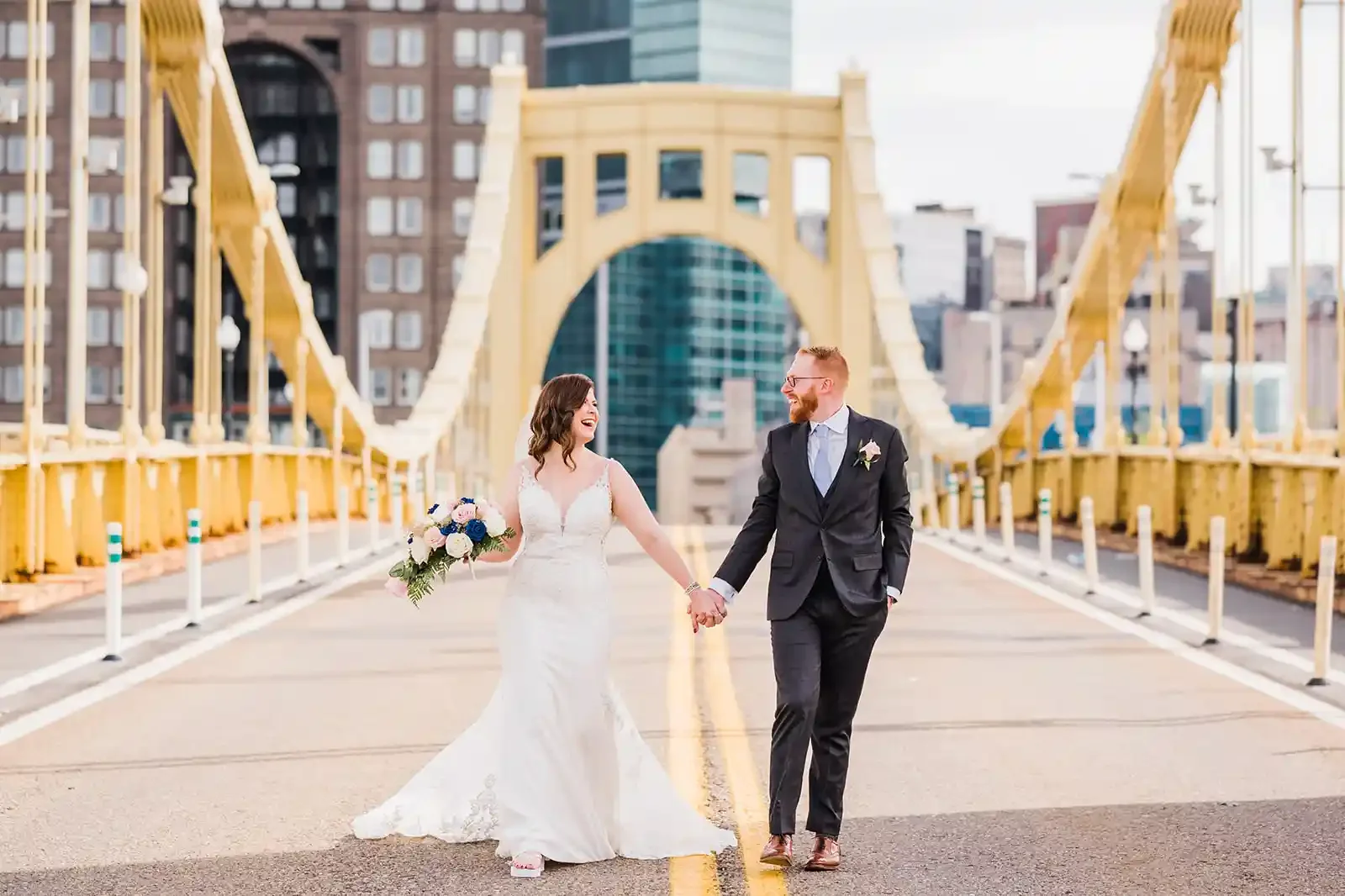 Beth and James: Pittsburgh natives move back then met online