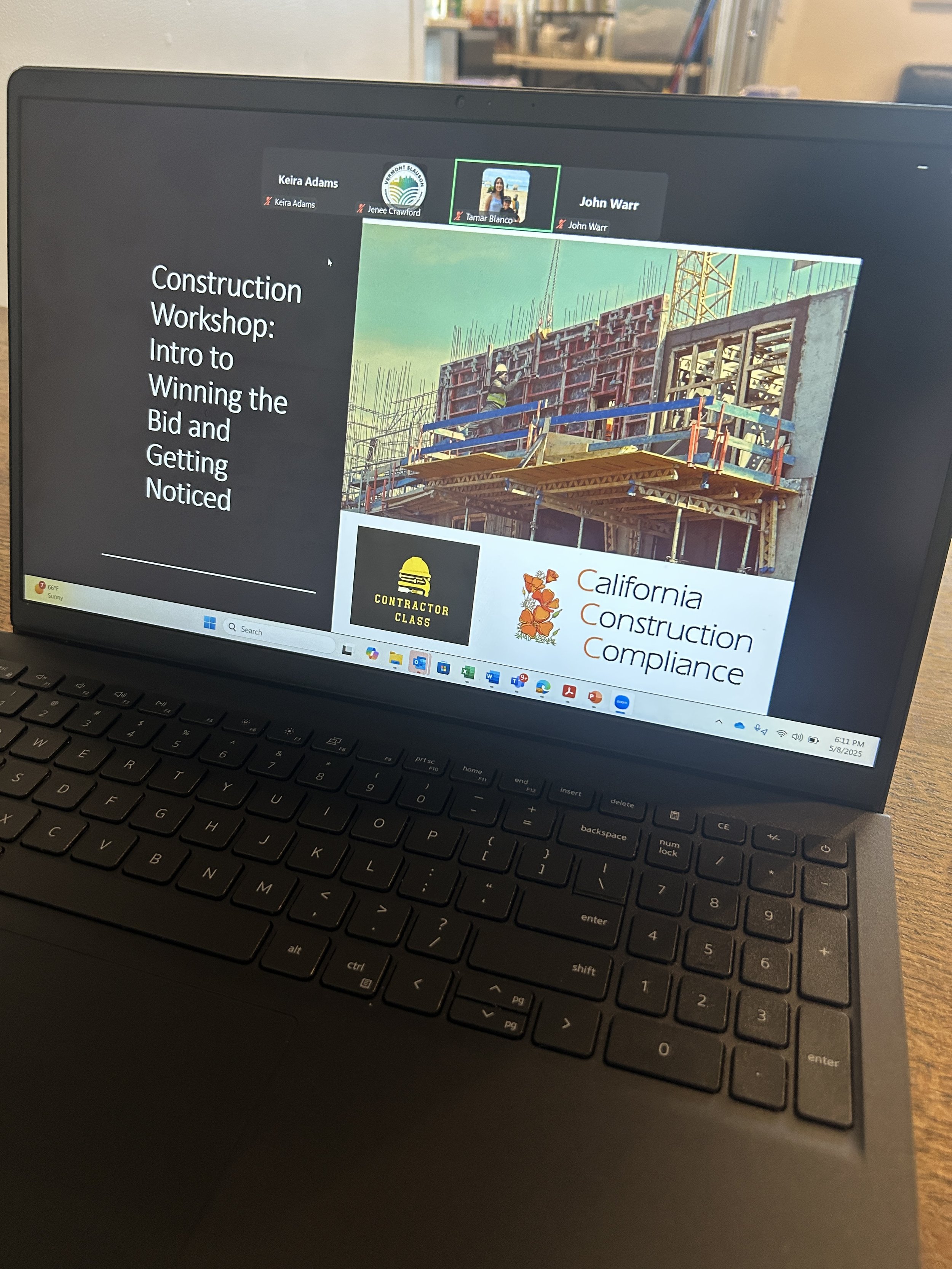 Contractor Class Workshop at the Vermont and Slauson Economic Development Center