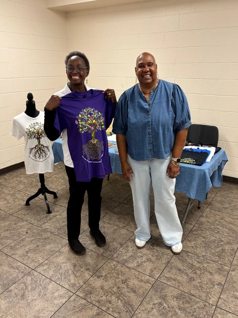 Wendy Spruill Abuse Prevention Tshirts Fayetteville NC