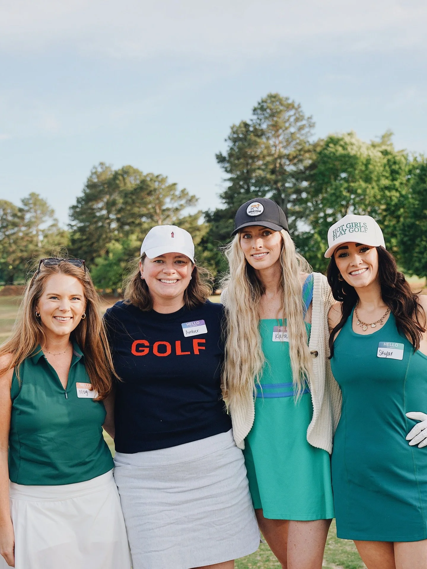 &amp; the love starts here @_thesocialtee ⛳️🤍

Would you be interested in a smaller, more intimate, skill focused golf event?