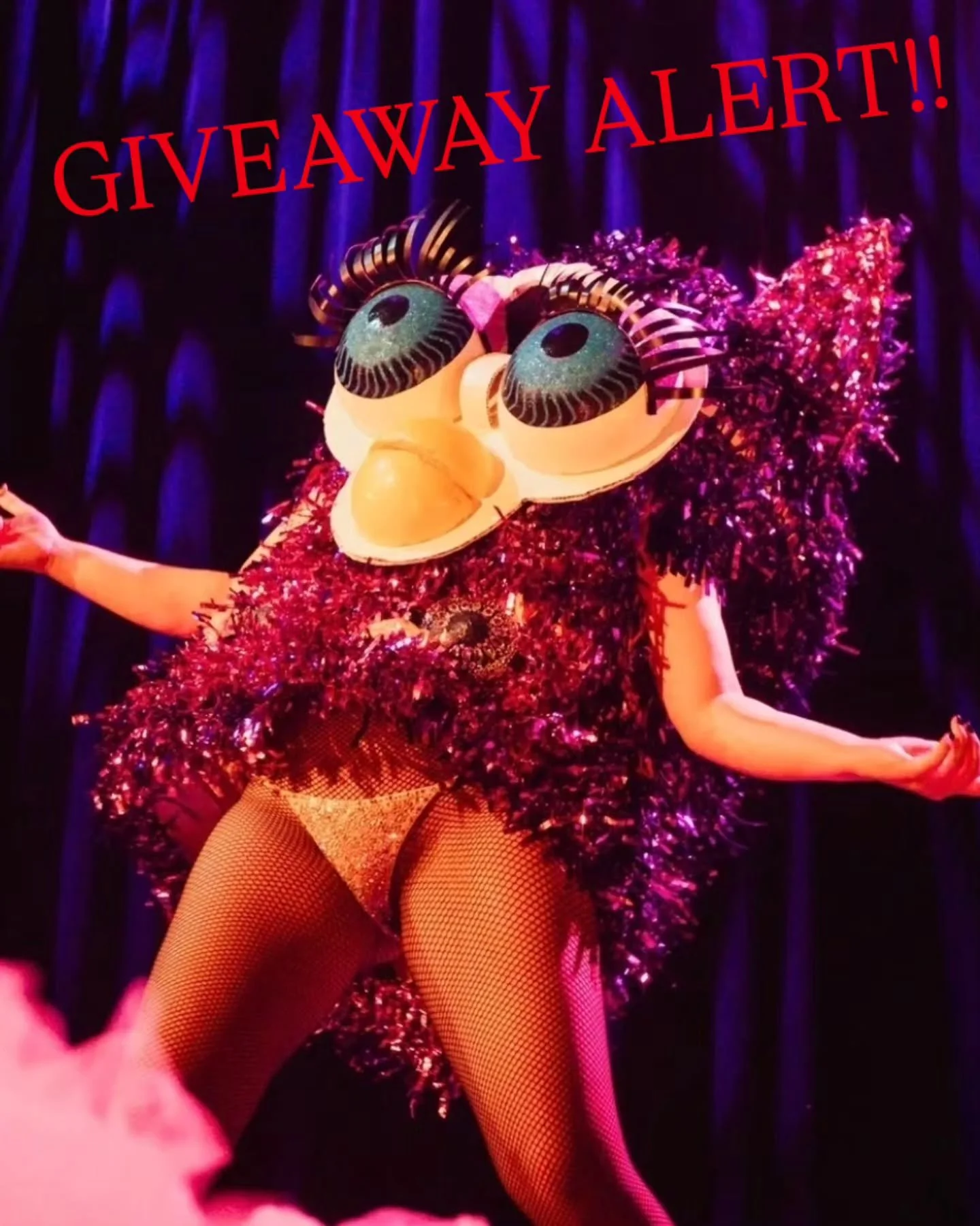 GIVEAWAY ALERT!

Thank you to an anonymous sponsor, a lucky winner will be given two tickets to attend our burlesque workshop, Signature act Bootcamp with @msgracegalore !

To enter:
&bull; Like 
&bull; share this post/ plus mention us
&bull; Follow 